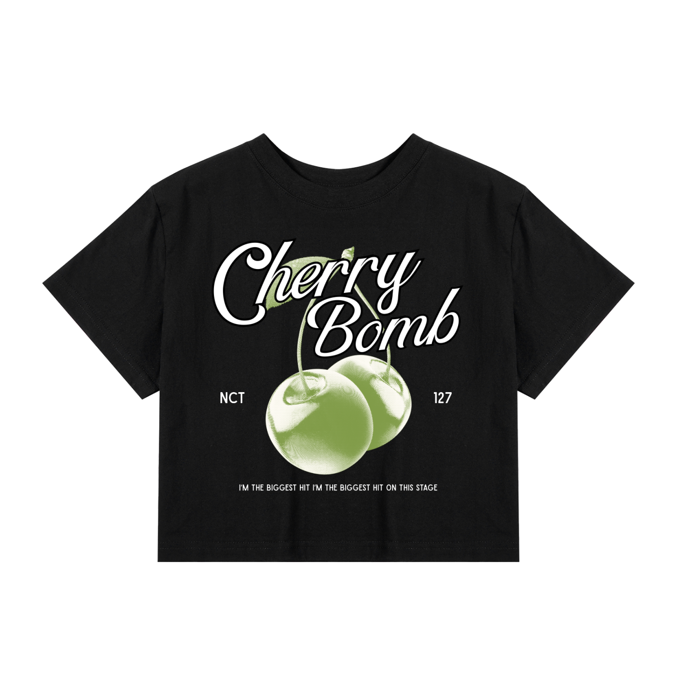 Cherry Bomb Graphic Baby Tee