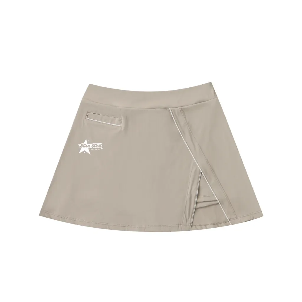 KIRA KIRA Original High-Waist Pocketed A-Line Skirt