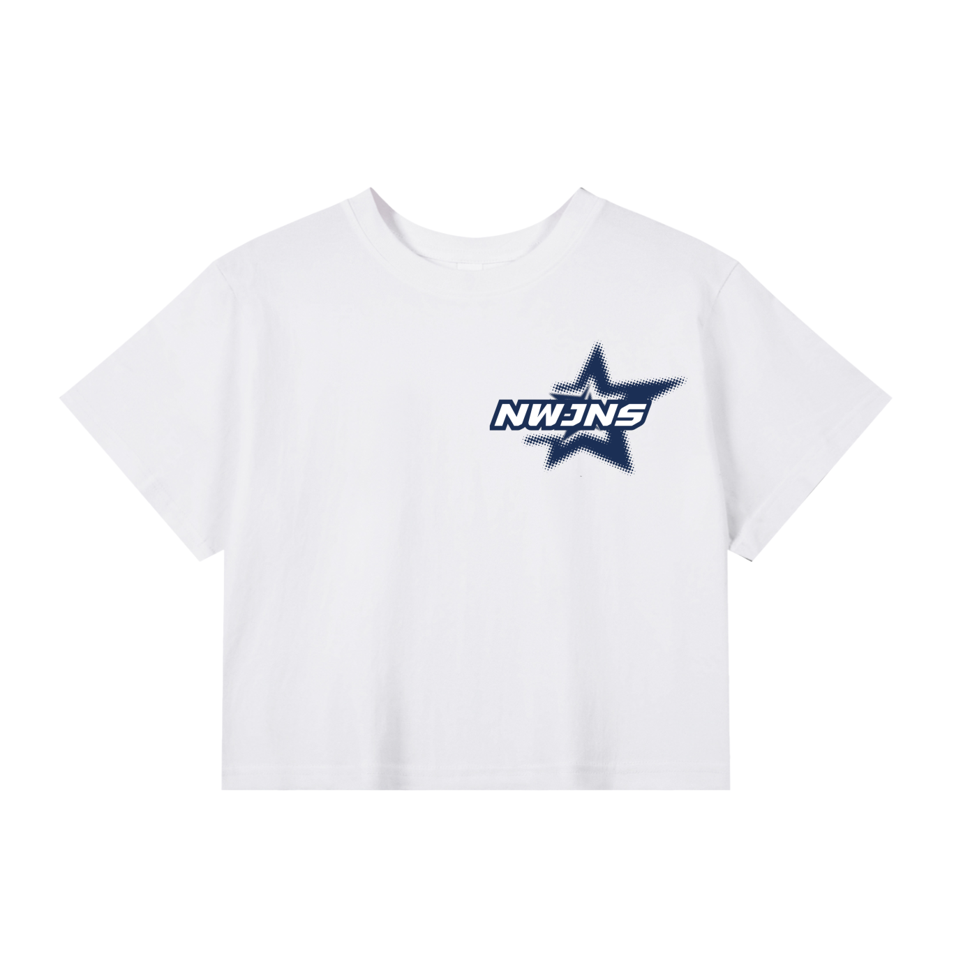 NWJNS NEVER DIE Baby Tee Seamless T-Shirt