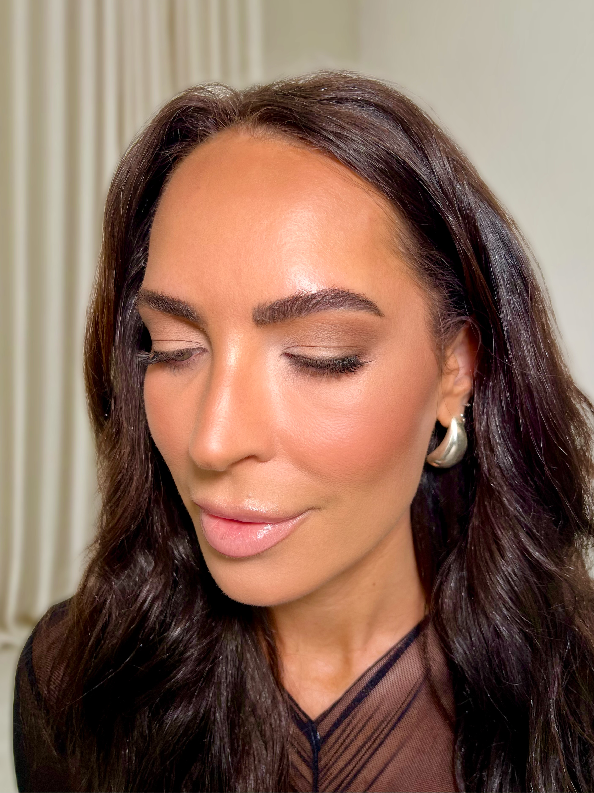 natural soft glam makeup for my client's charity event in Melbourne 