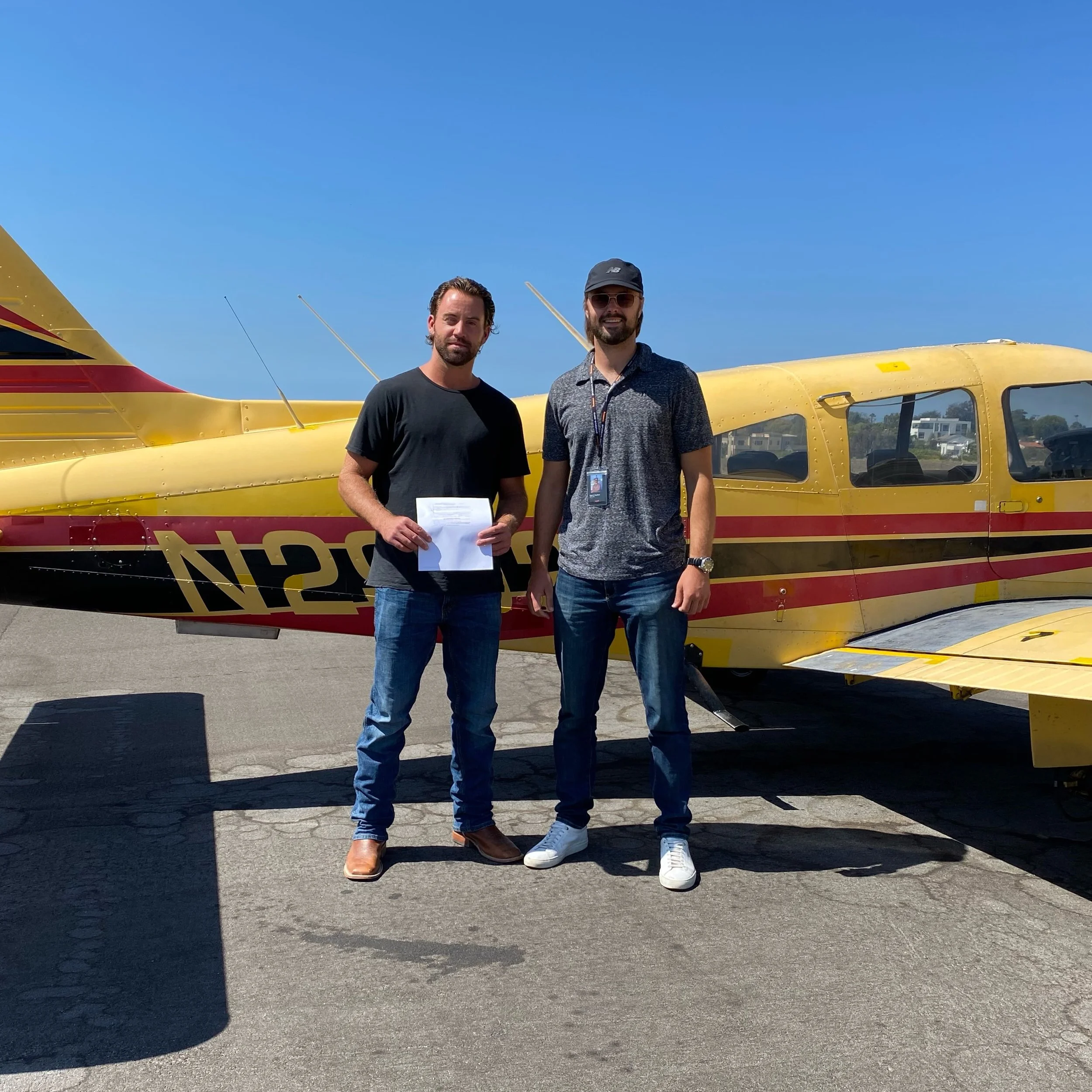 Another minted pilot! Congrats to Richard on passing his Private Pilot checkride. Well deserved🎉
.
#newpilot #flighttraining #privatepilot