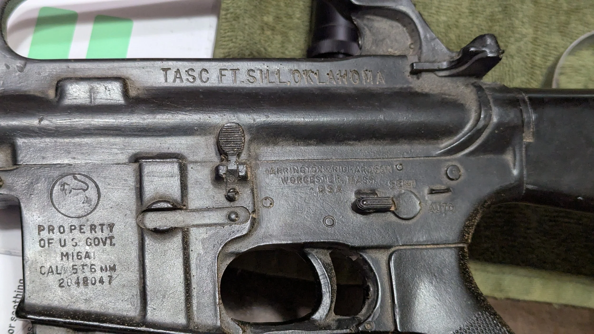 U.S. Army Herrington & Richardson M16A1 "Rubber Duck"