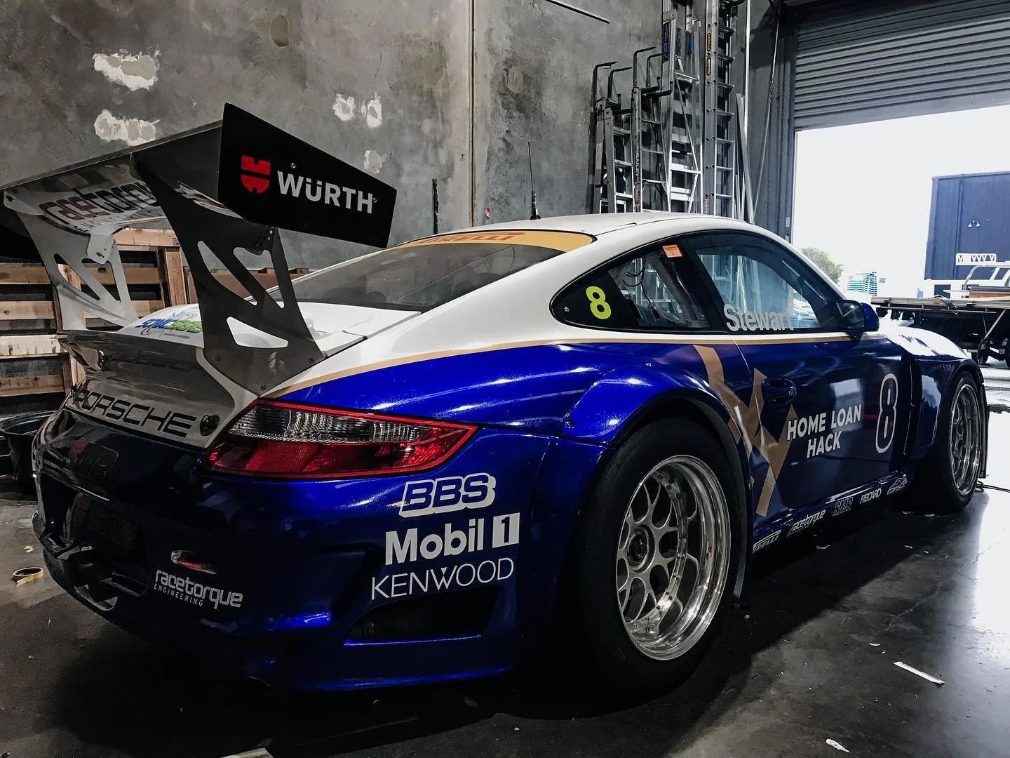 Throw back to this custom wrap/kit we did on this Porche!