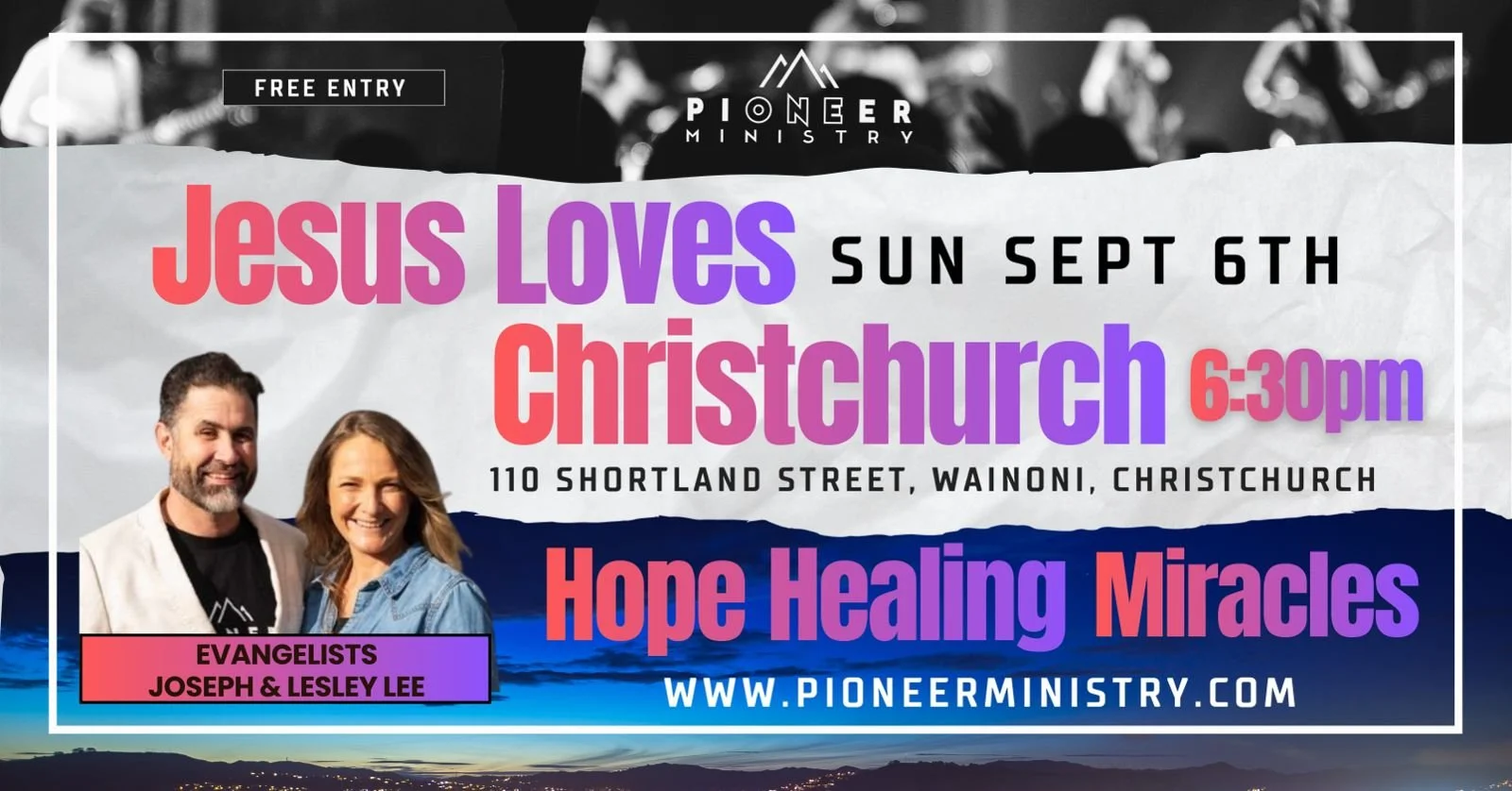 Jesus Loves Christchurch | September 6th