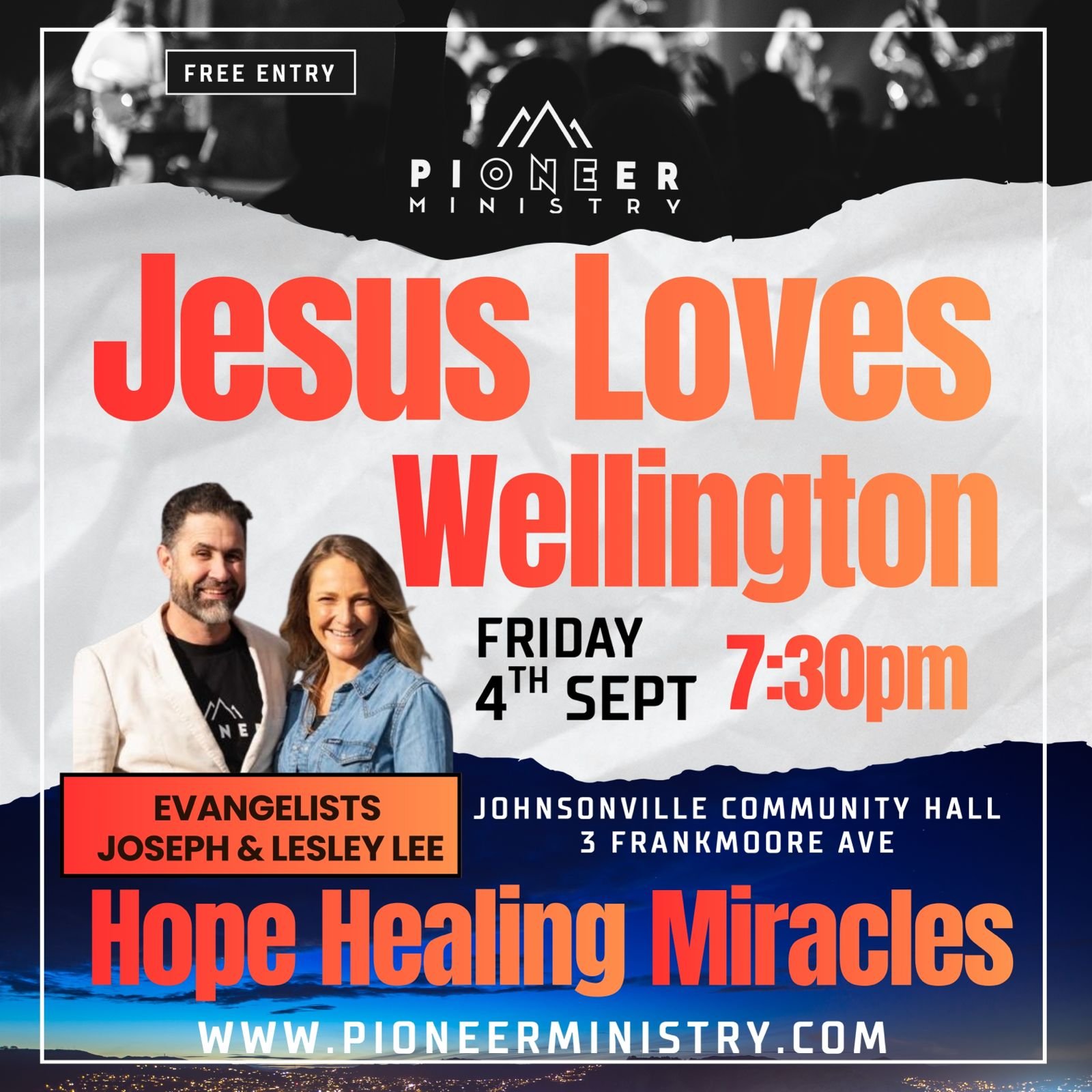 Jesus Loves Wellington | September 4th