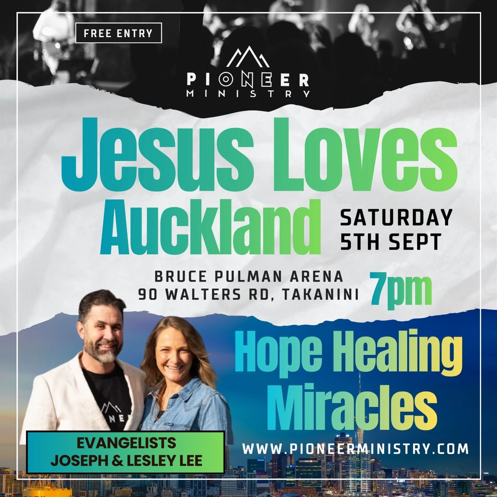 Jesus Loves Auckland | September 5th