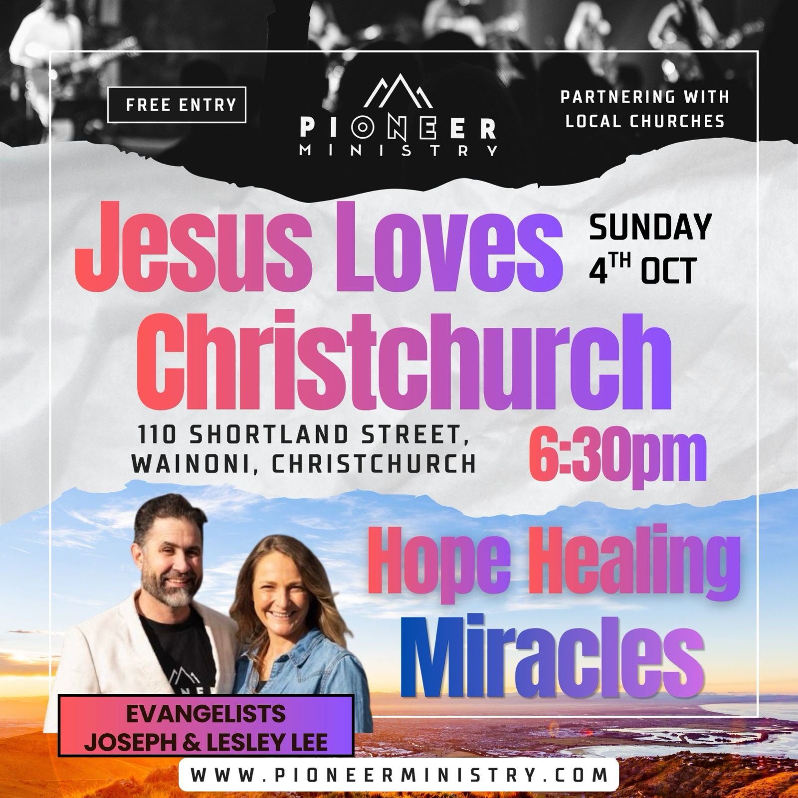 Jesus Loves Christchurch | October 4th