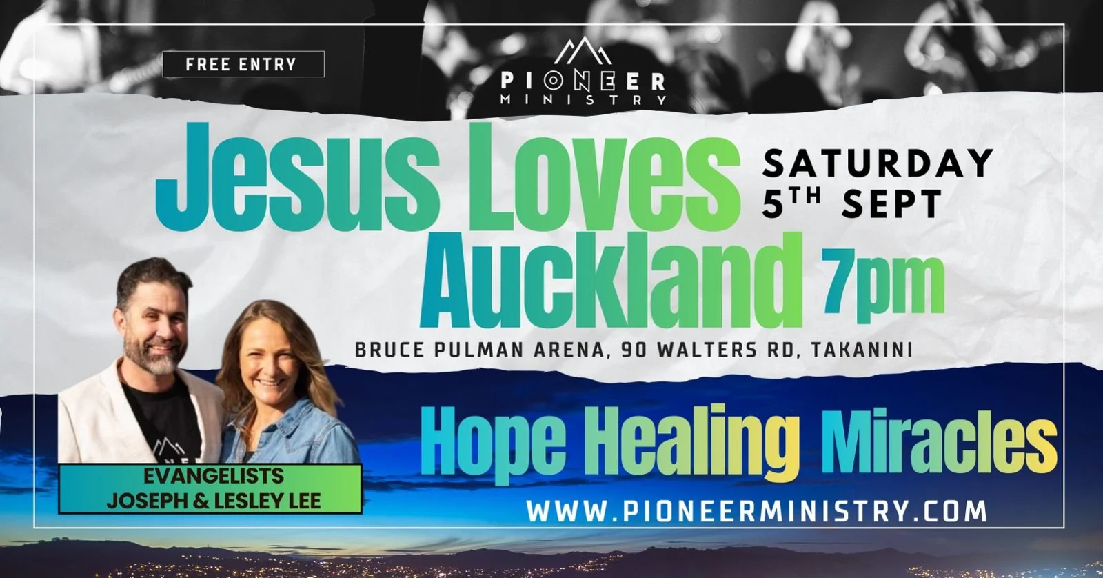 Jesus Loves Auckland | September 5th