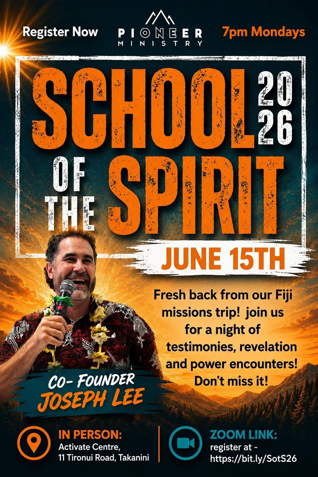 School of the Spirit | Joseph Lee | June 15th