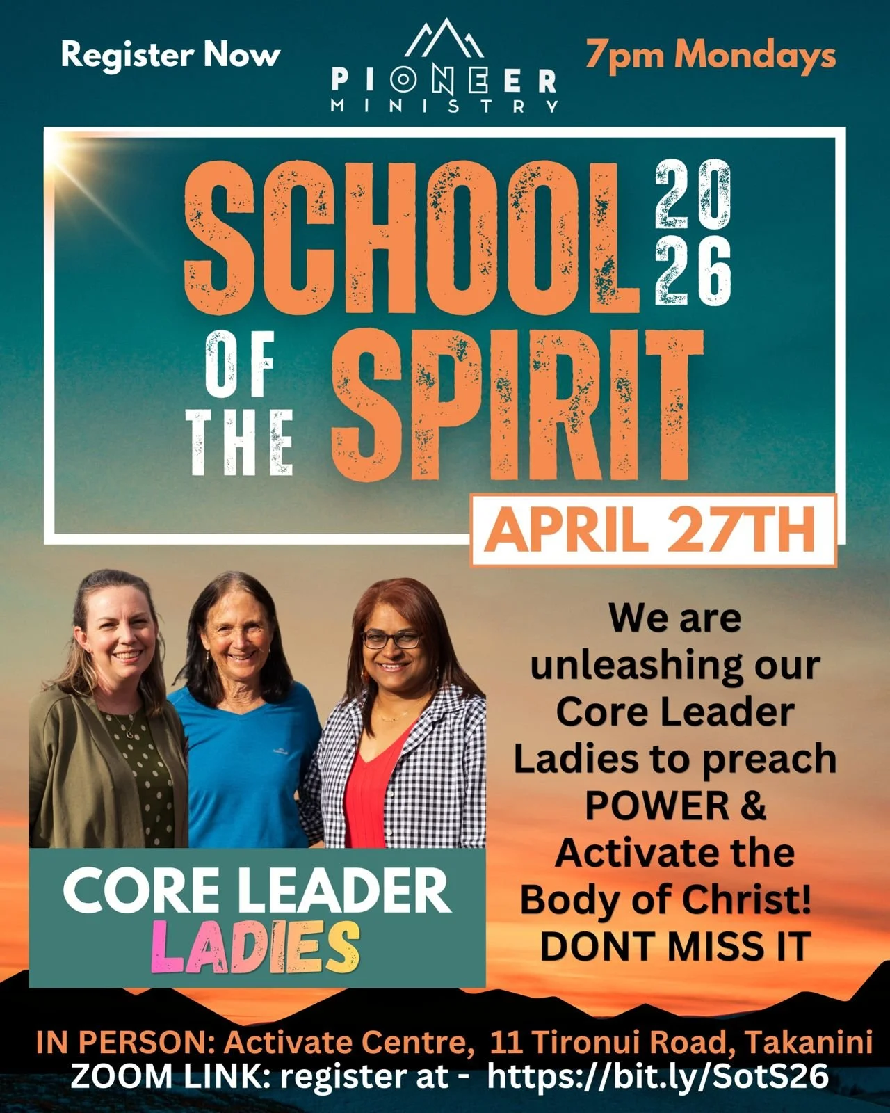 School of the Spirit | Core Leader Ladies