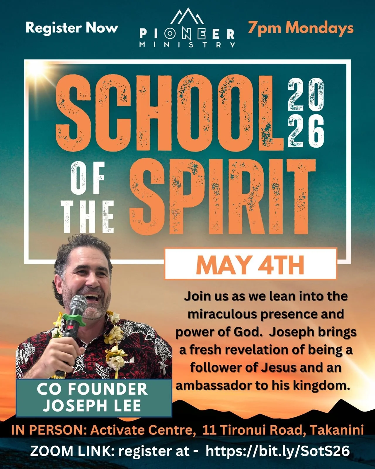 School of the Spirit | Joseph Lee | May 4th