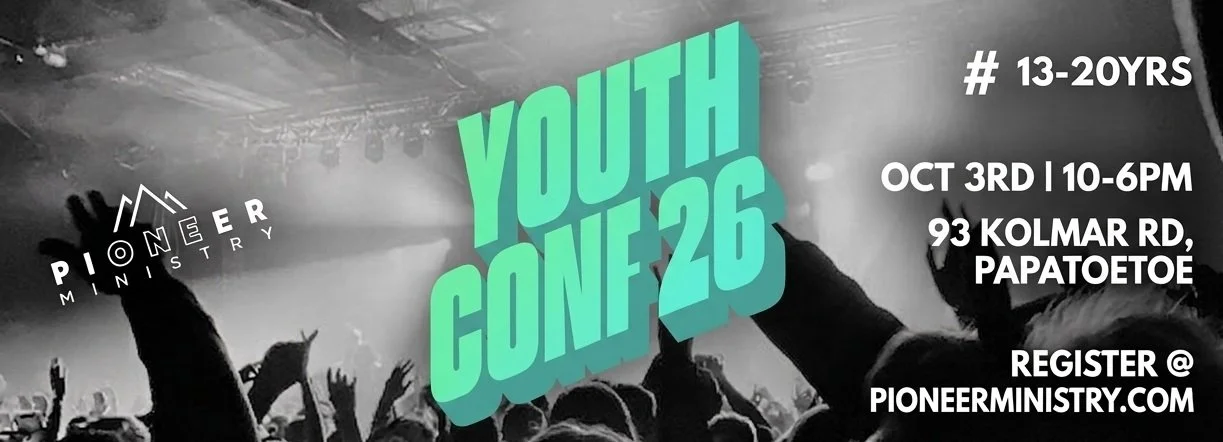 Pioneer Youth Conference October 3rd, 2026