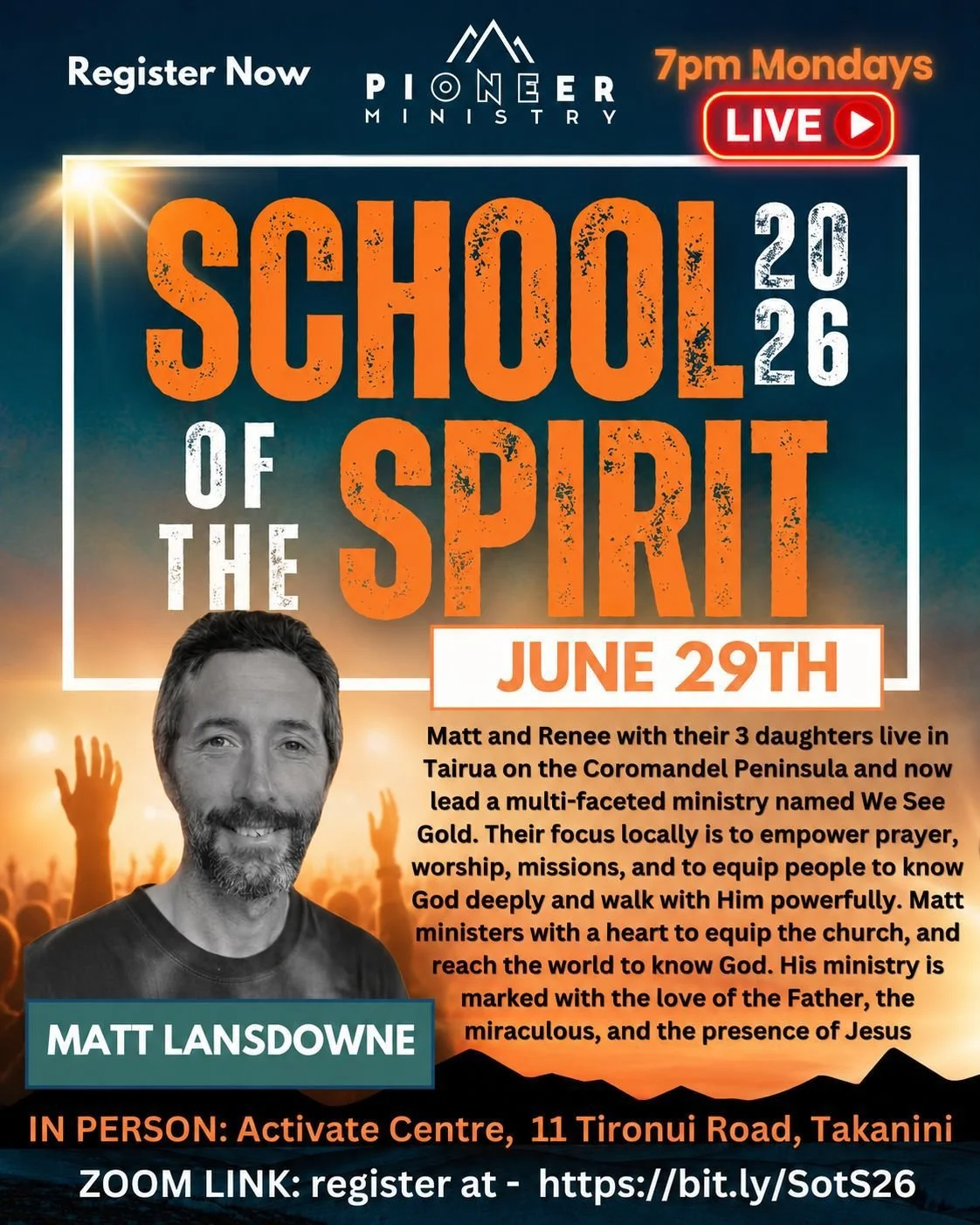 Matt Lansdowne | School of the Spirit