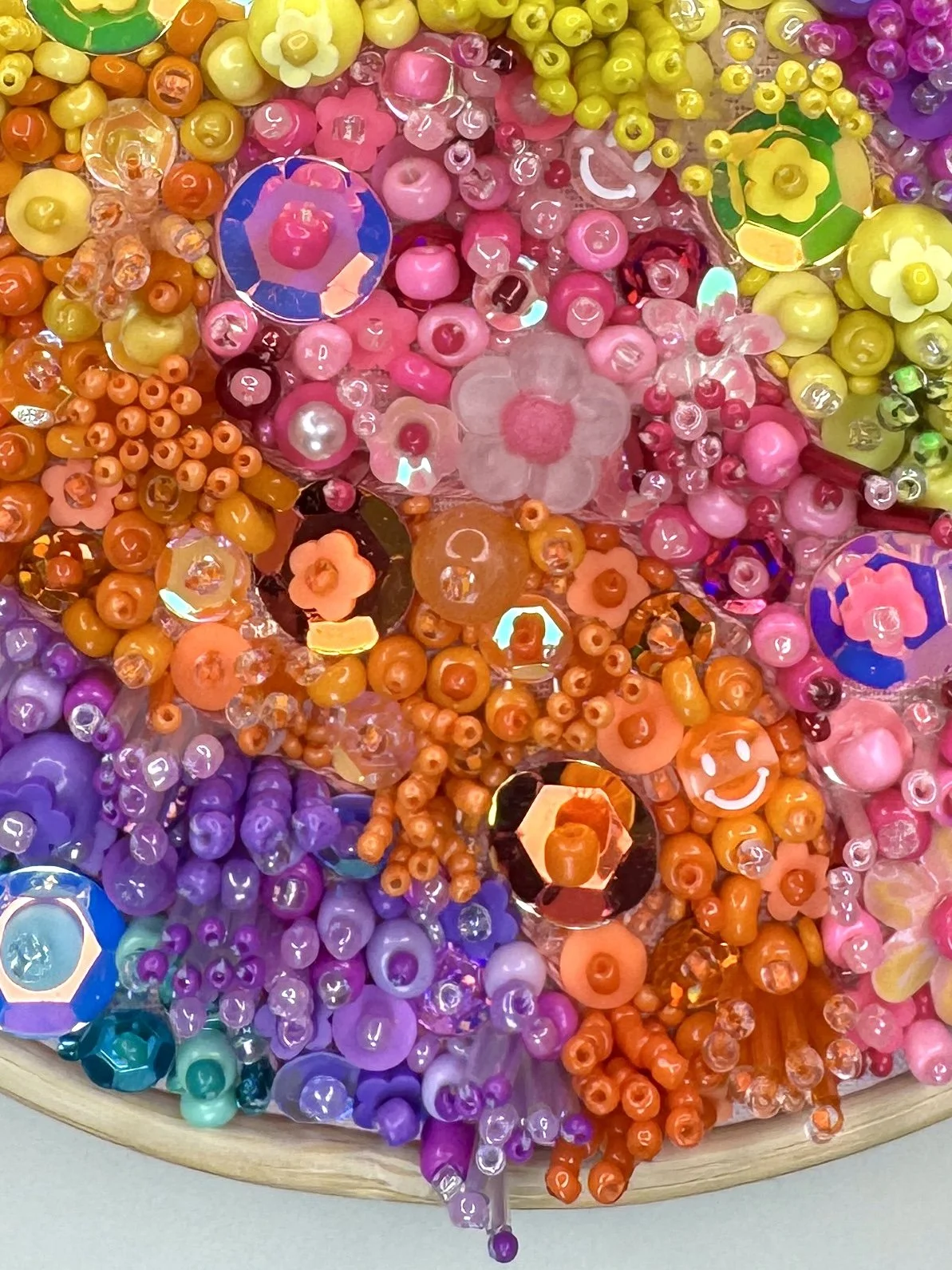 Psychedelic Dreams Bead Embroidery