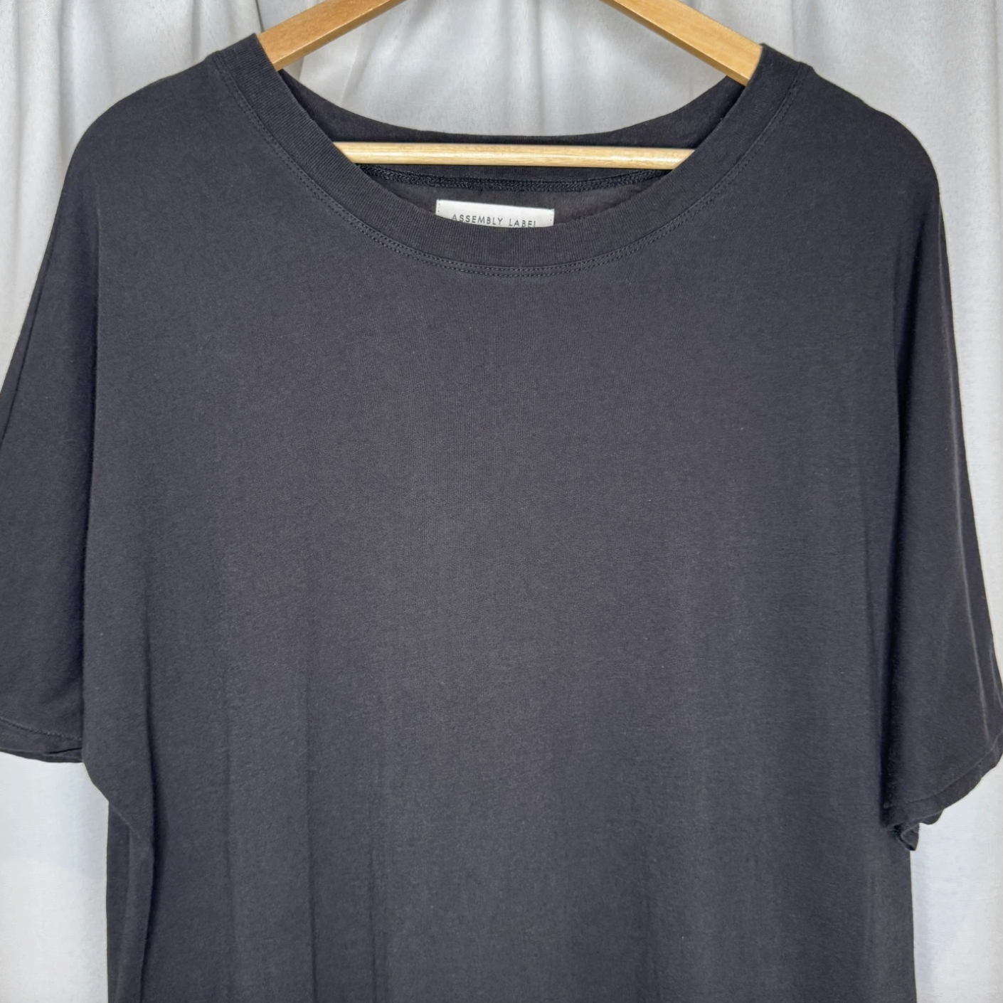 Wash Fade on Black Fabric