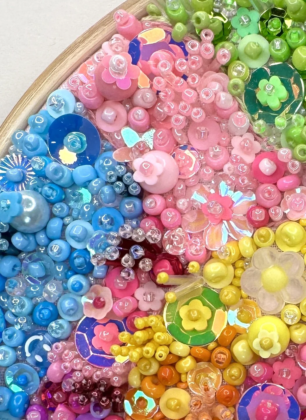 Psychedelic Dreams Bead Embroidery