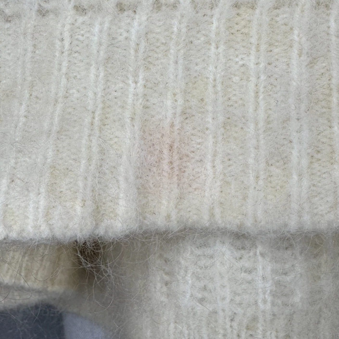 Mark on Knit Fabric