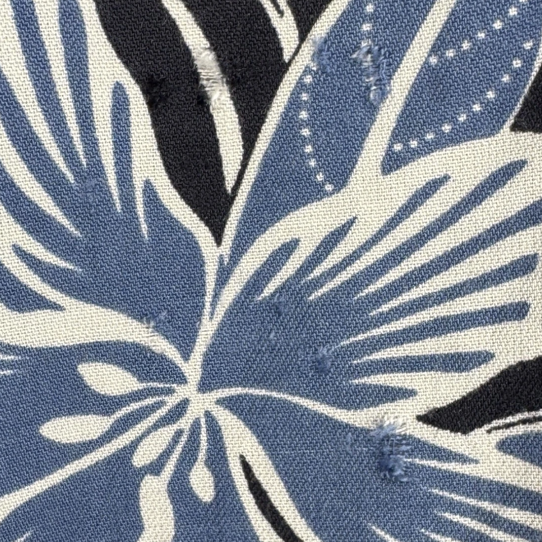 Holes in Print Fabric