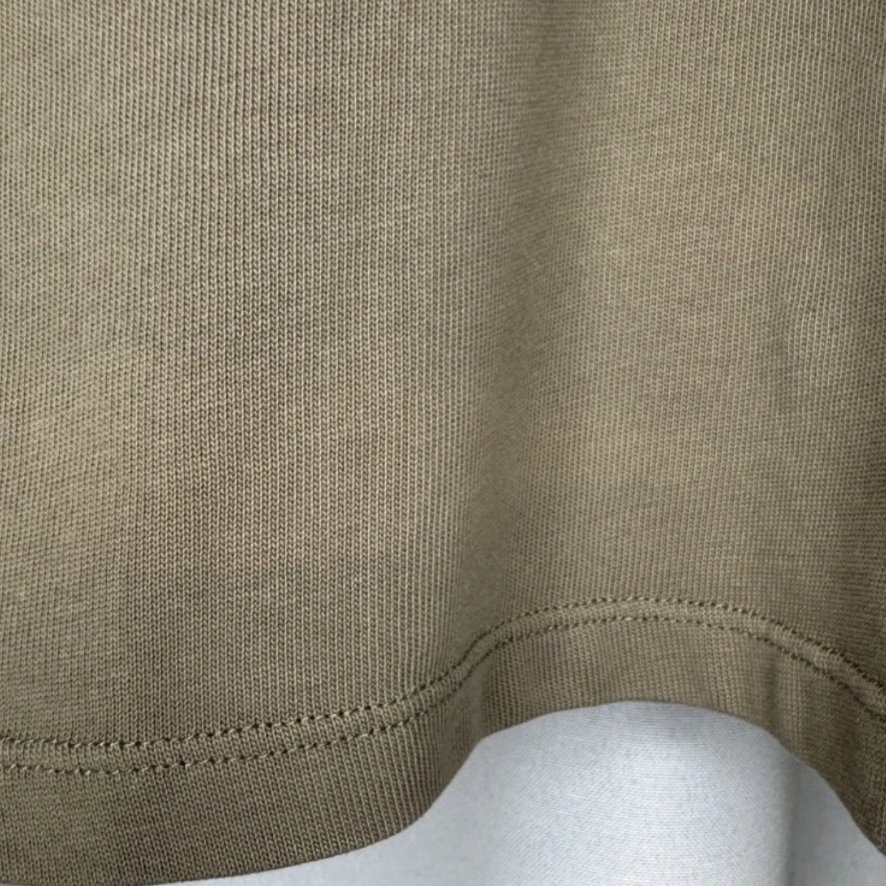 Discolouration on Olive Fabric