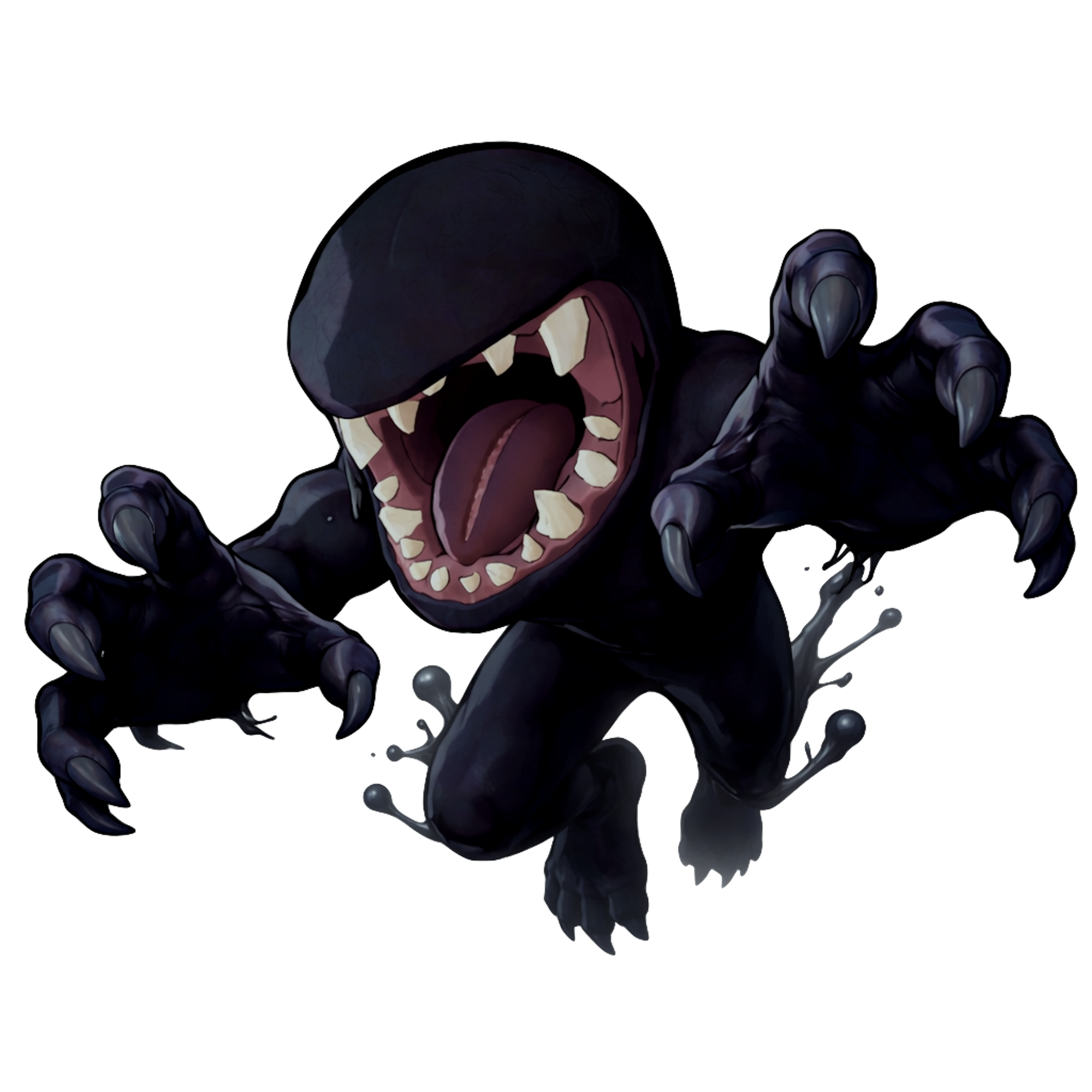 An umbramite leaping forward.