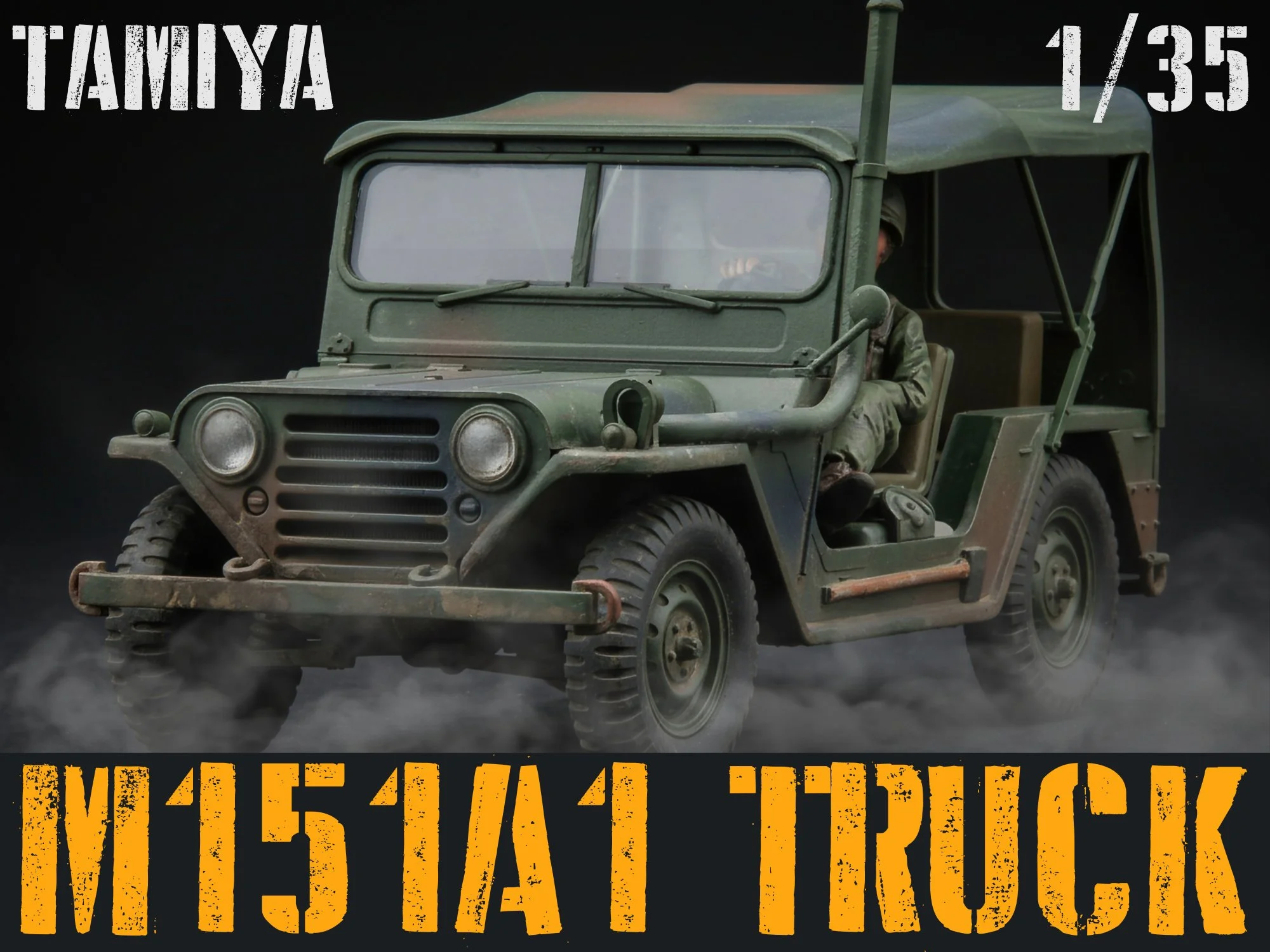 M151A1 Truck - Tamiya Scale Model - 1/35 scale
