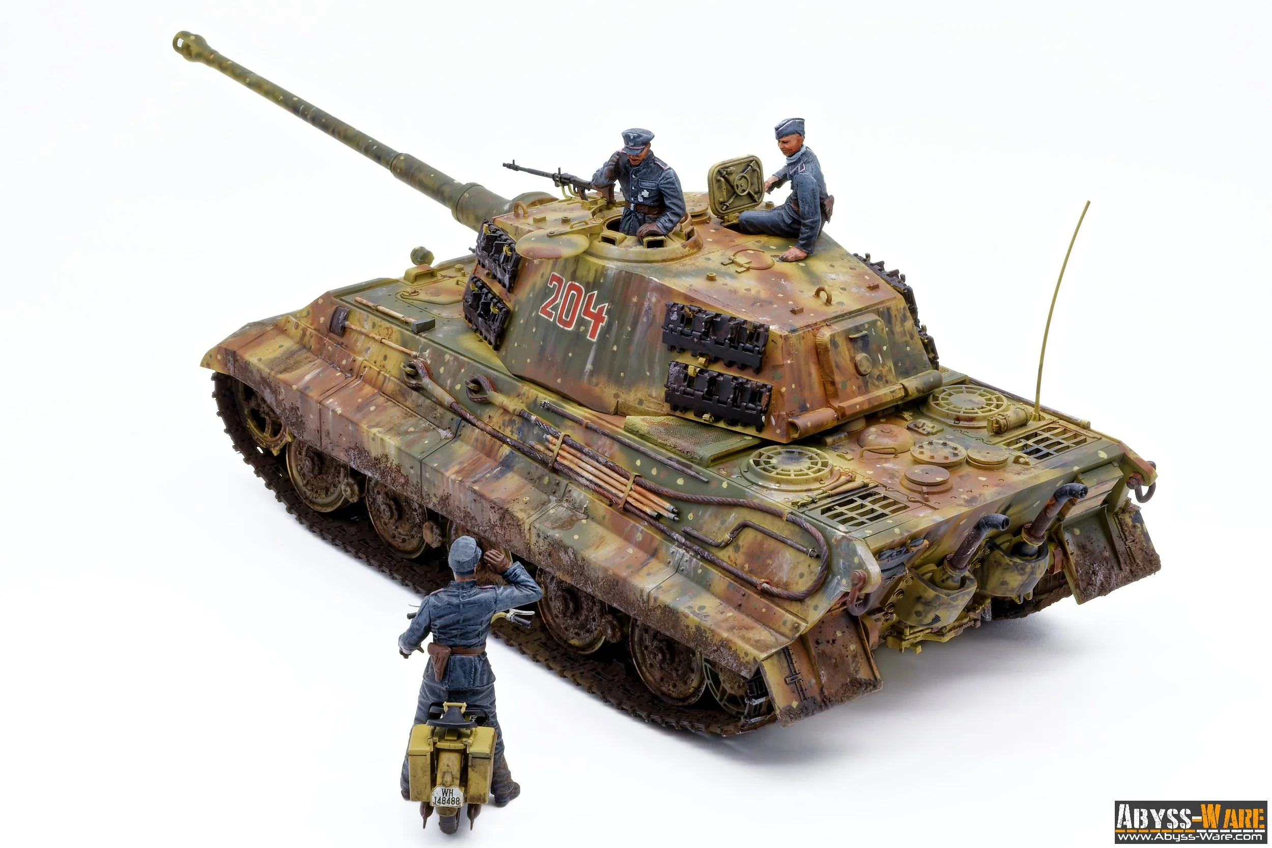 Panzer Kmpf. VI - KONIGSTIGER - Sd.Kfz.182 - TAMIYA 35164 - SCALE 1/35