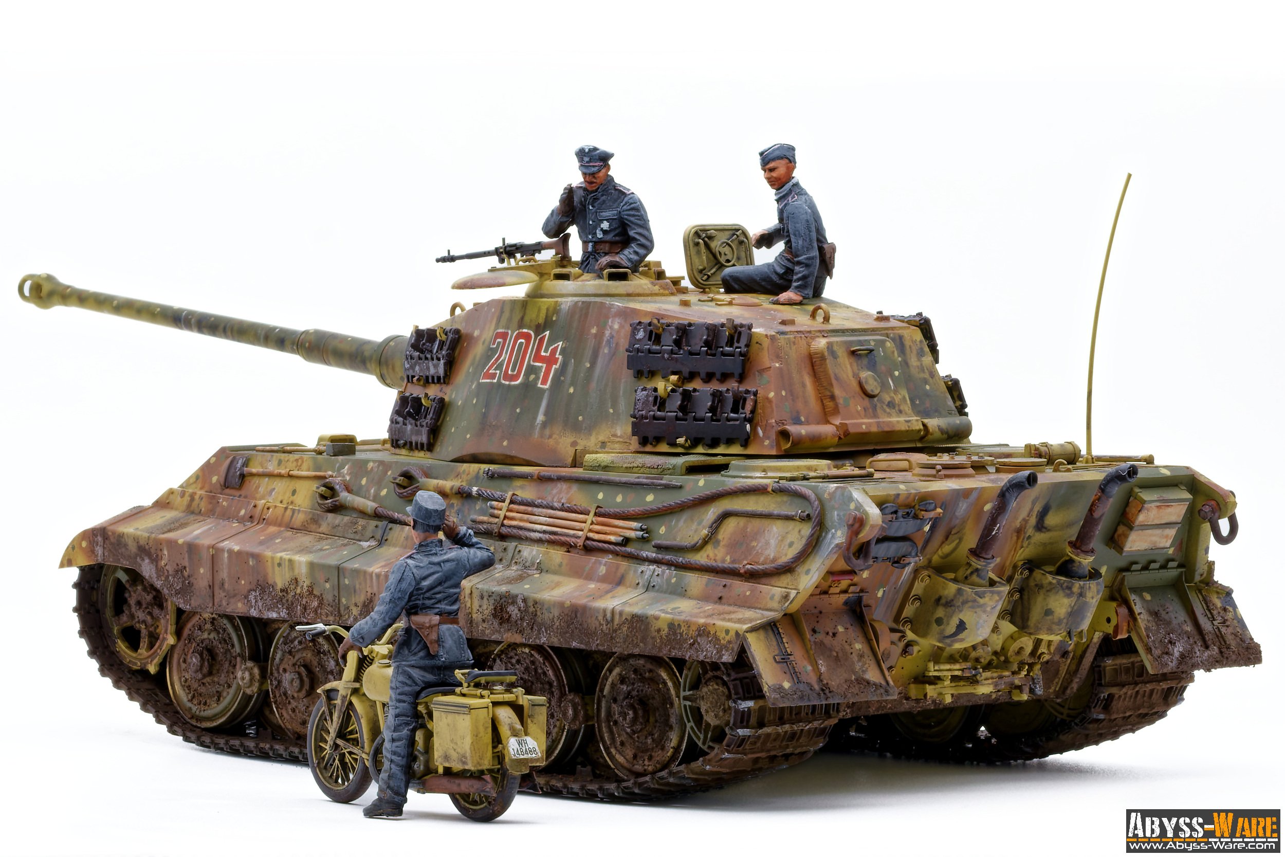 Panzer Kmpf. VI - KONIGSTIGER - Sd.Kfz.182 - TAMIYA 35164 - SCALE 1/35