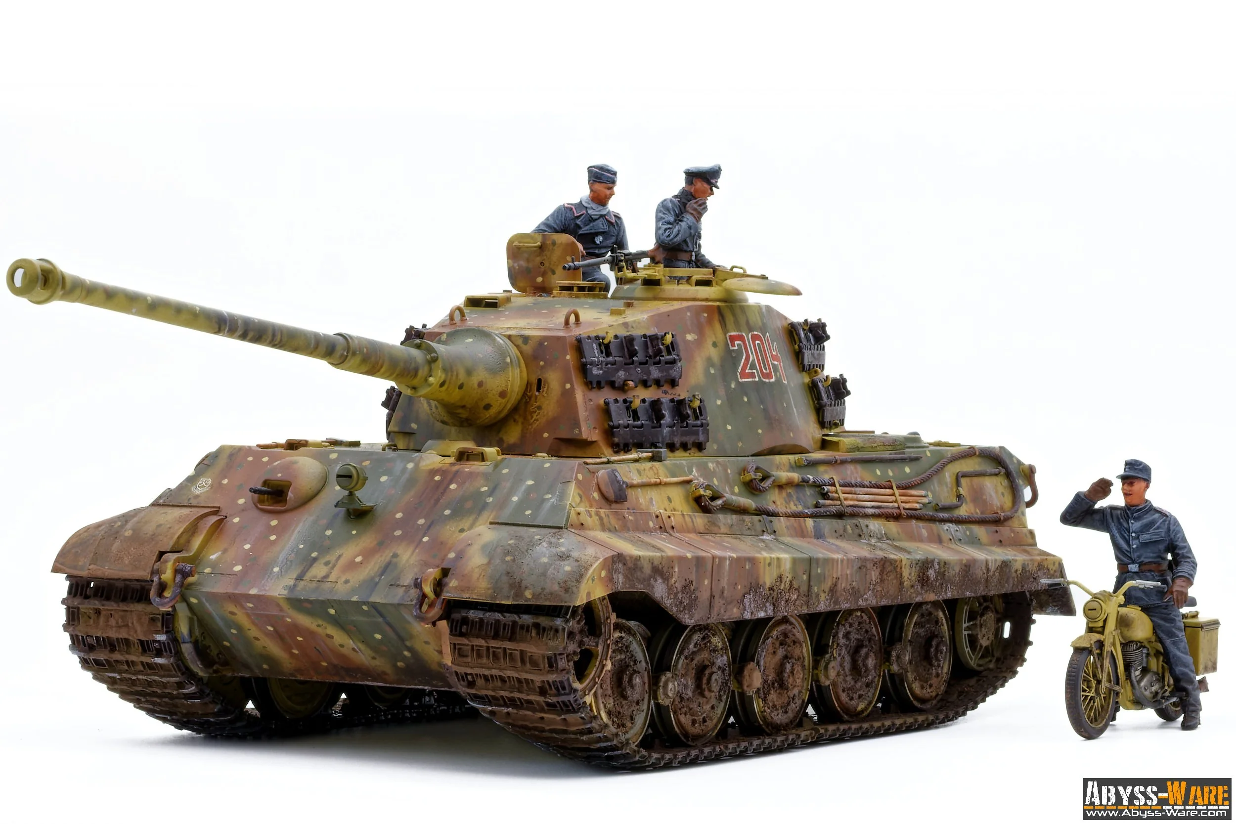 Panzer Kmpf. VI - KONIGSTIGER - Sd.Kfz.182 - TAMIYA 35164 - SCALE 1/35