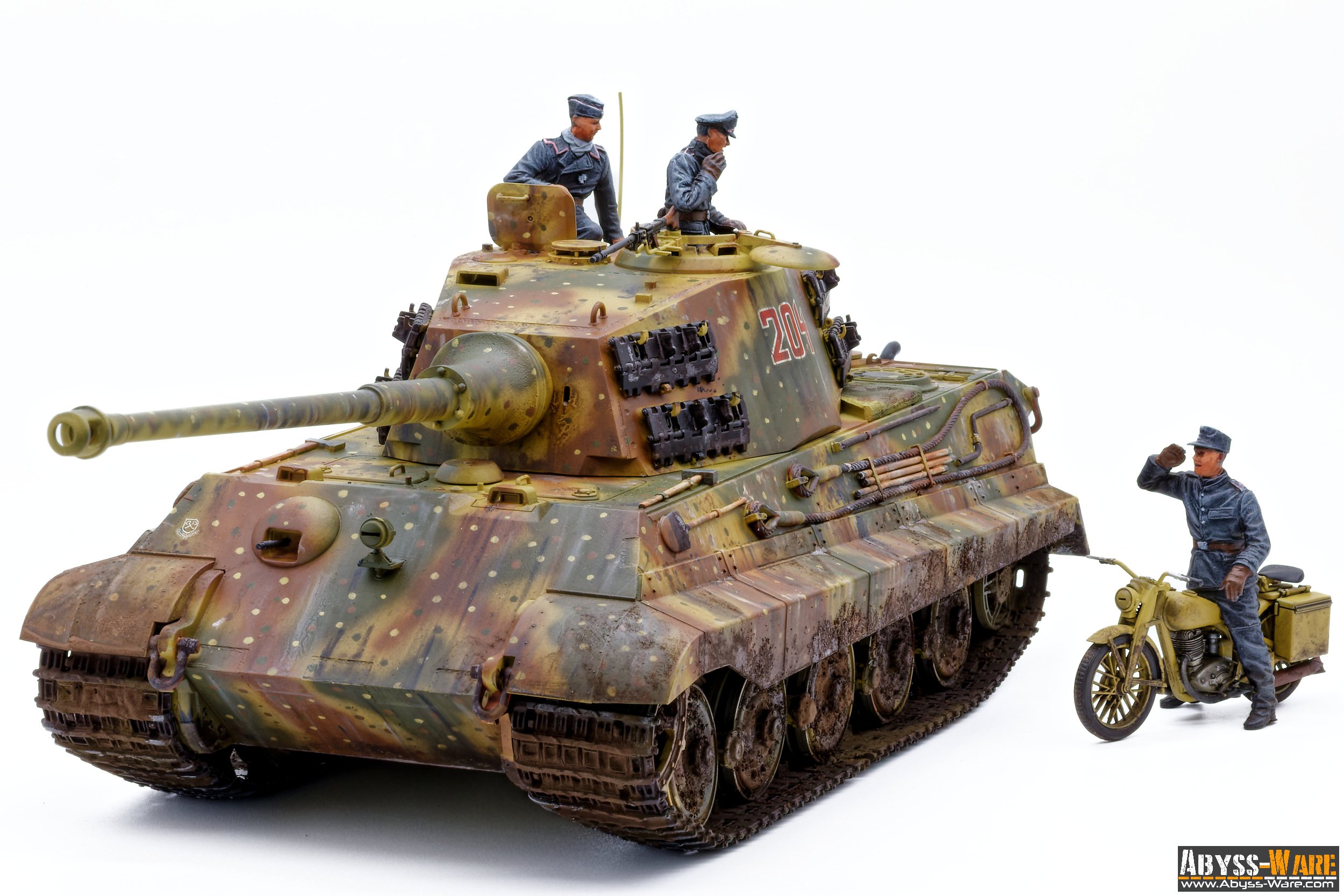 Panzer Kmpf. VI - KONIGSTIGER - Sd.Kfz.182 - TAMIYA 35164 - SCALE 1/35