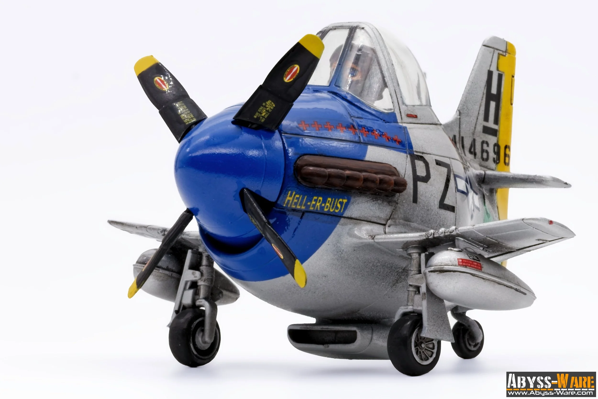 P-51 Mustang Egg plane - HASEGAWA 60117 kit