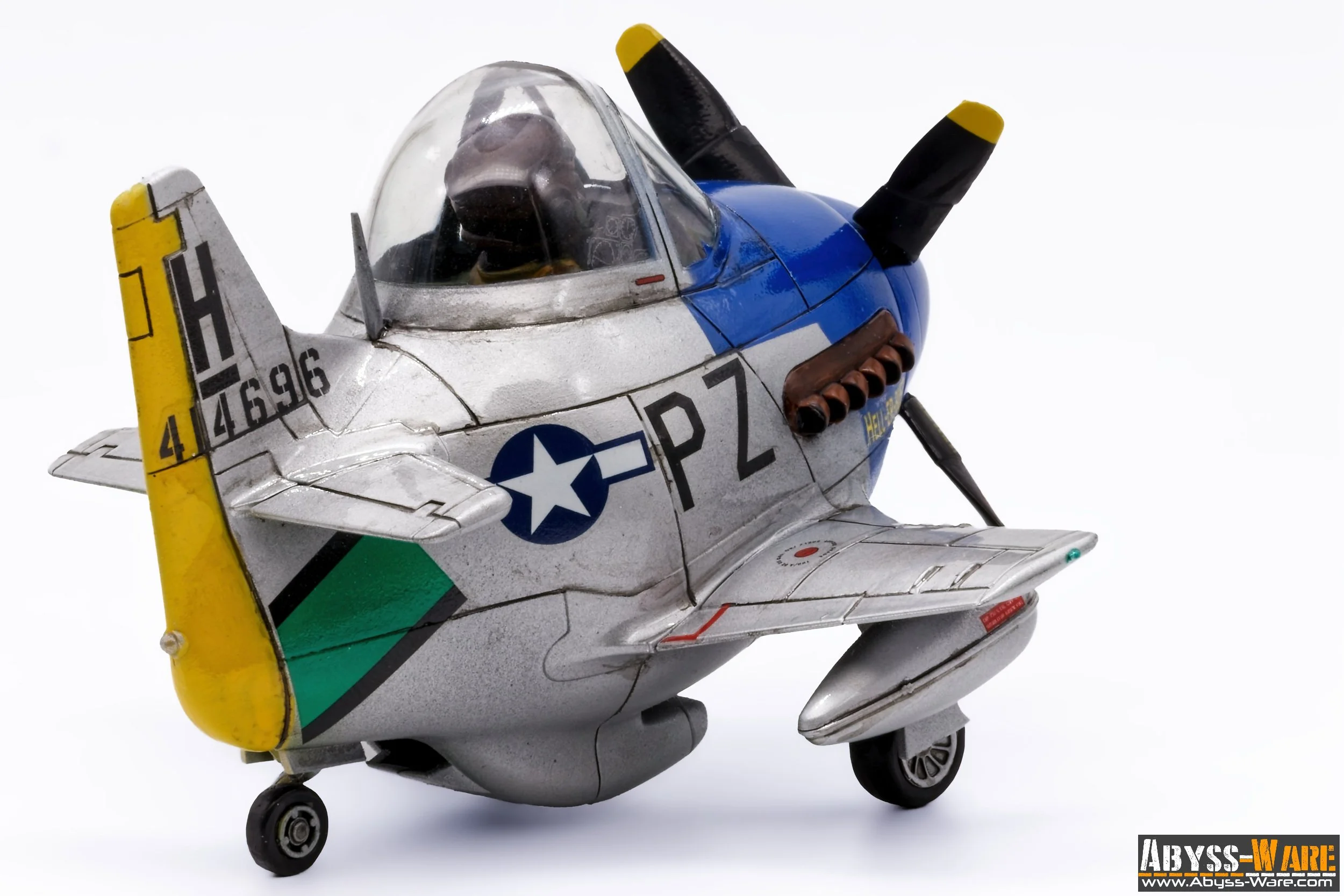 P-51 Mustang Egg plane - HASEGAWA 60117 kit
