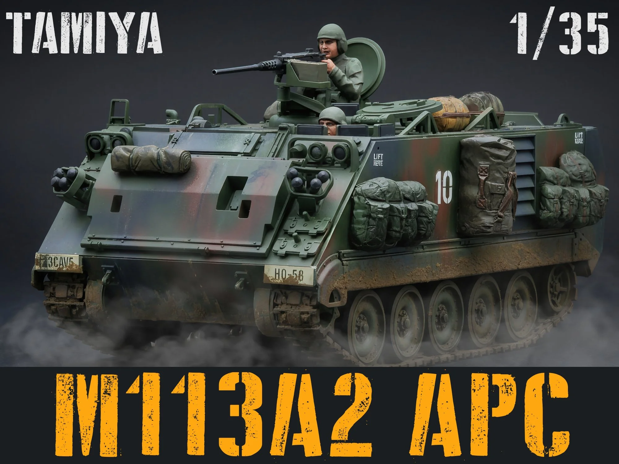 M113A2 Armored Personnel Carrier - Tamiya scale model - 1/35 scale