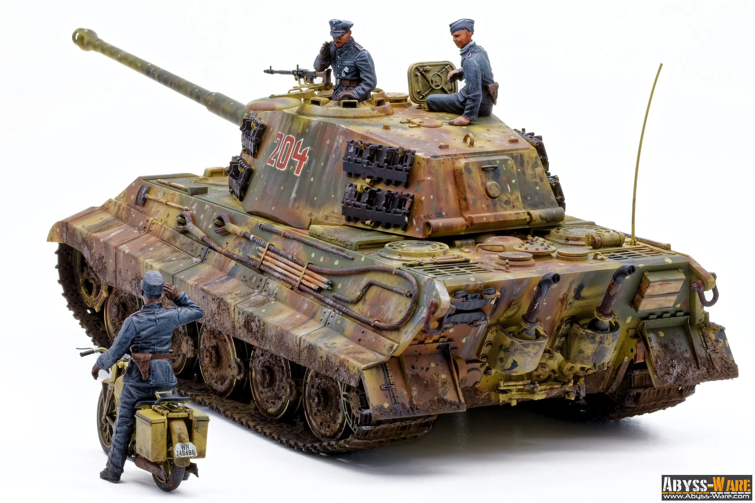 Panzer Kmpf. VI - KONIGSTIGER - Sd.Kfz.182 - TAMIYA 35164 - SCALE 1/35