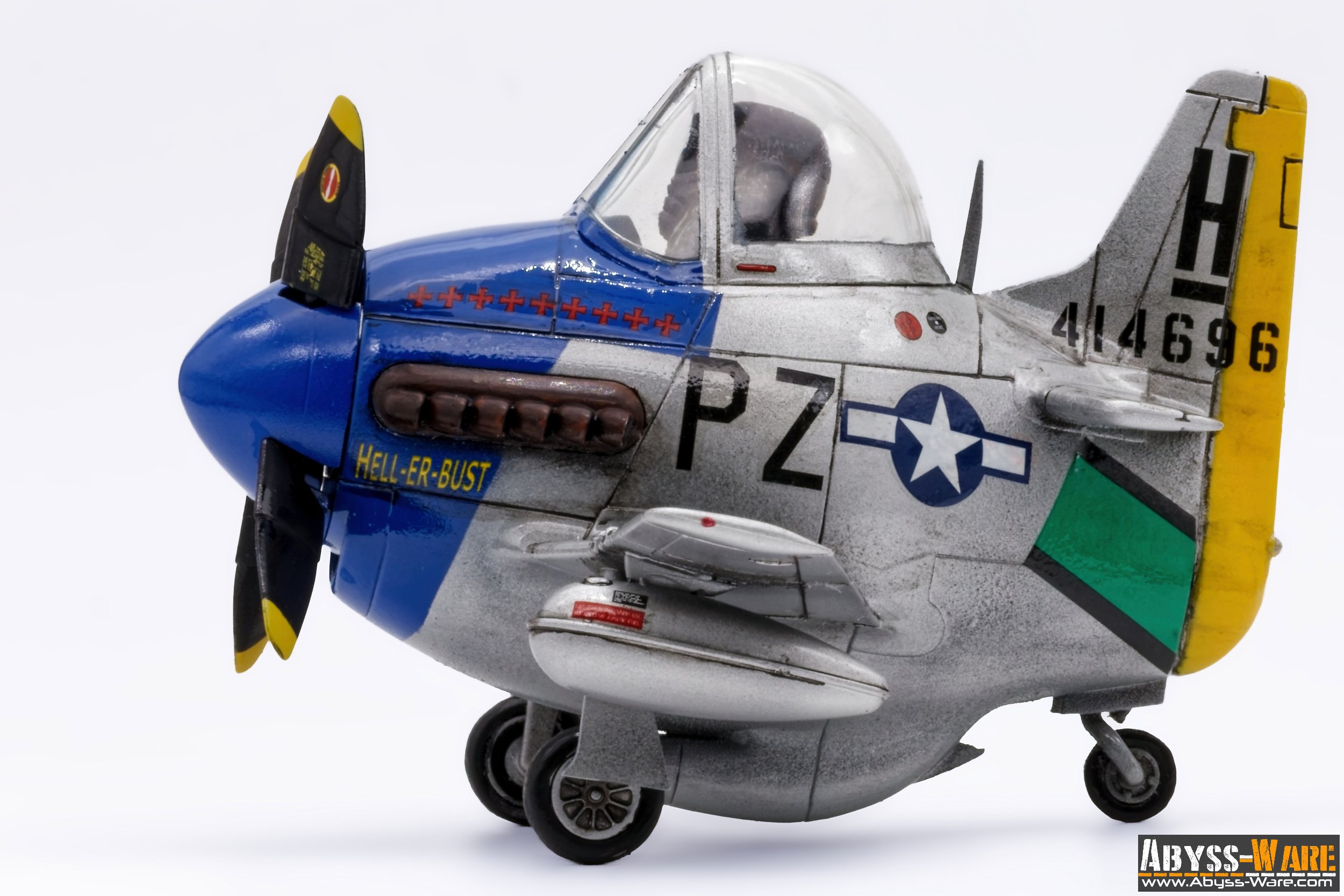 P-51 Mustang Egg plane - HASEGAWA 60117 kit