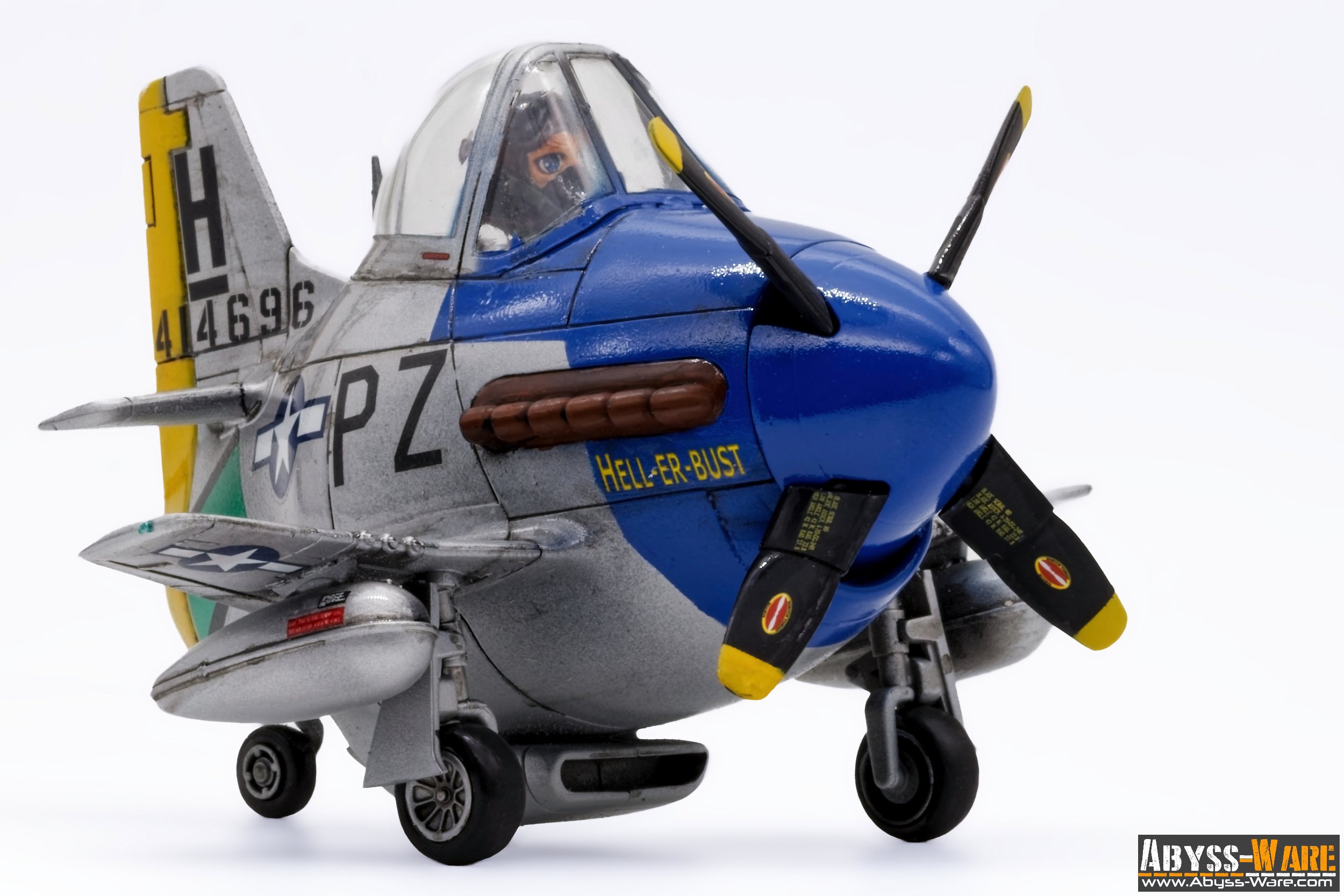 P-51 Mustang Egg plane - HASEGAWA 60117 kit