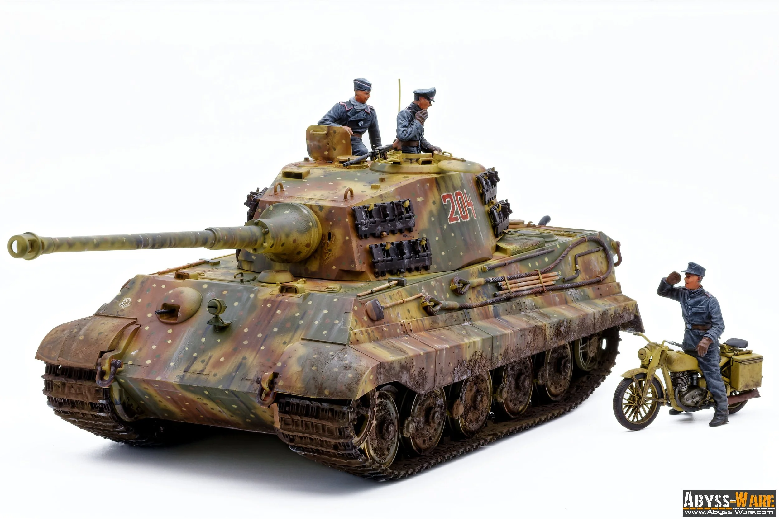 Panzer Kmpf. VI - KONIGSTIGER - Sd.Kfz.182 - TAMIYA 35164 - SCALE 1/35