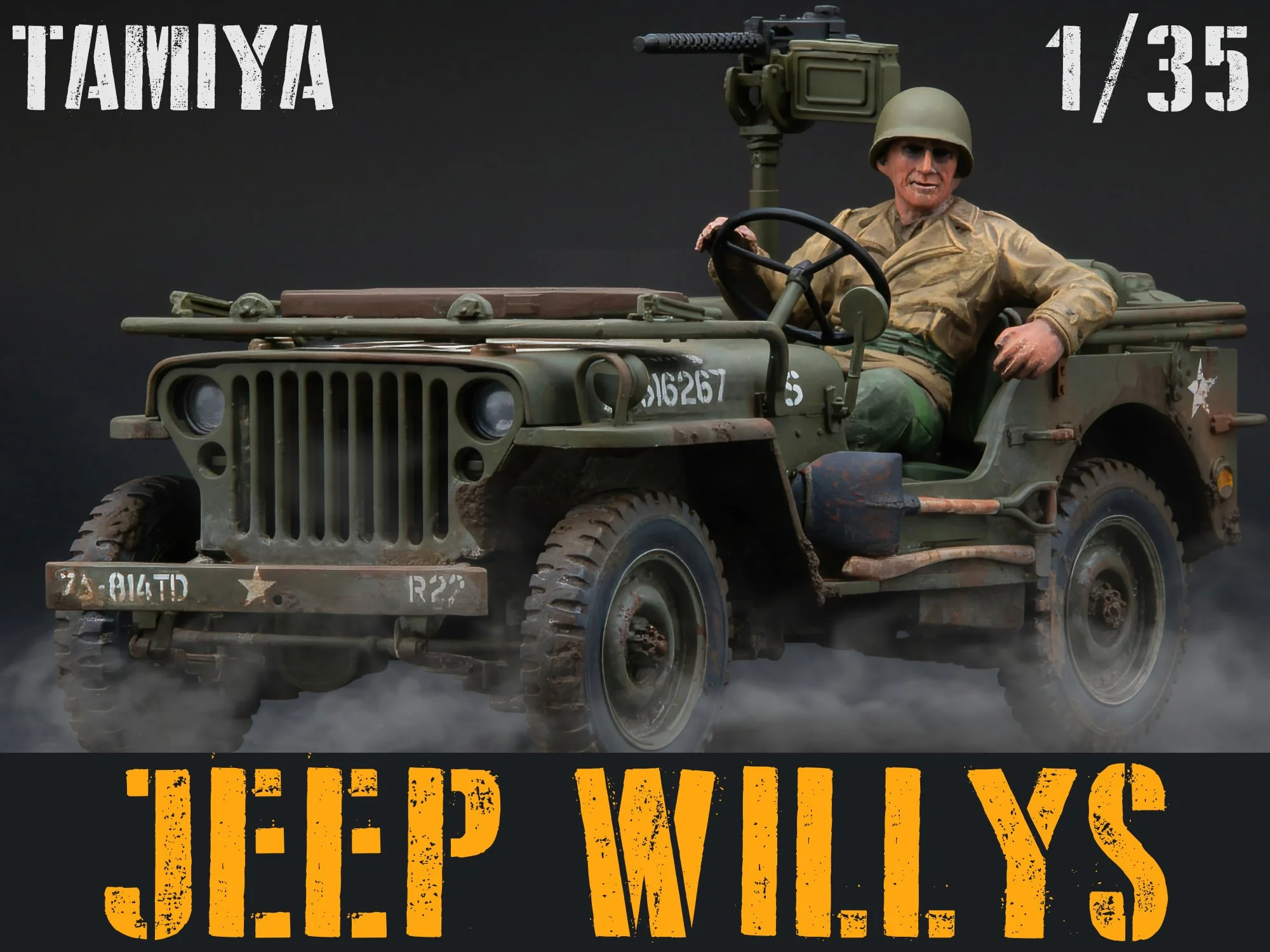 JEEP WILLYS - Tamiya Scale model - 1/35 scale