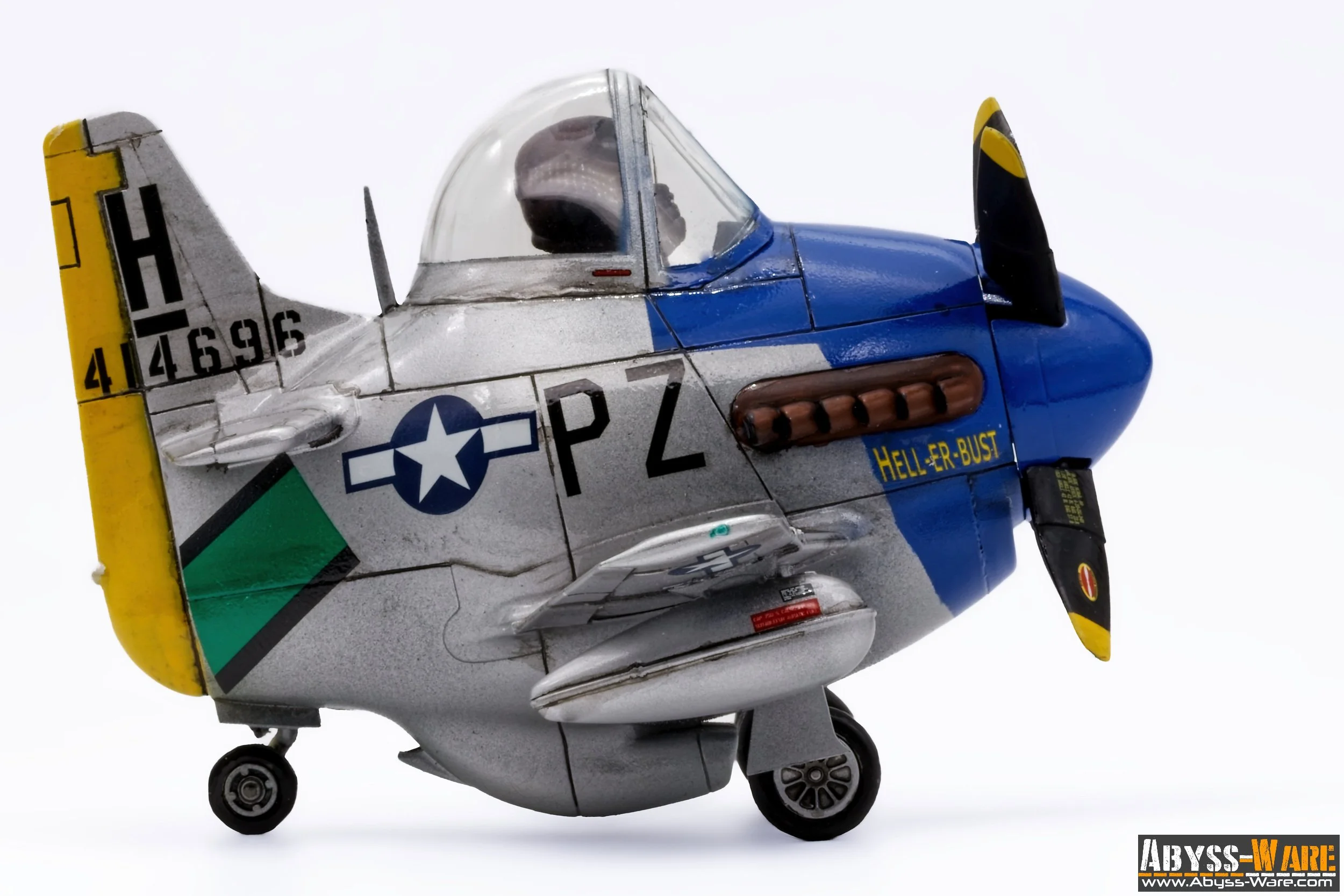 P-51 Mustang Egg plane - HASEGAWA 60117 kit