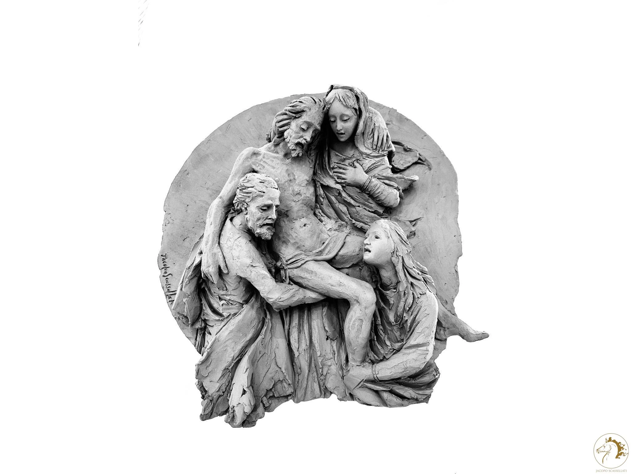 Via Crucis XIV, Chiesa della Sacra Famiglia, Sassari, Sardegna, Italia