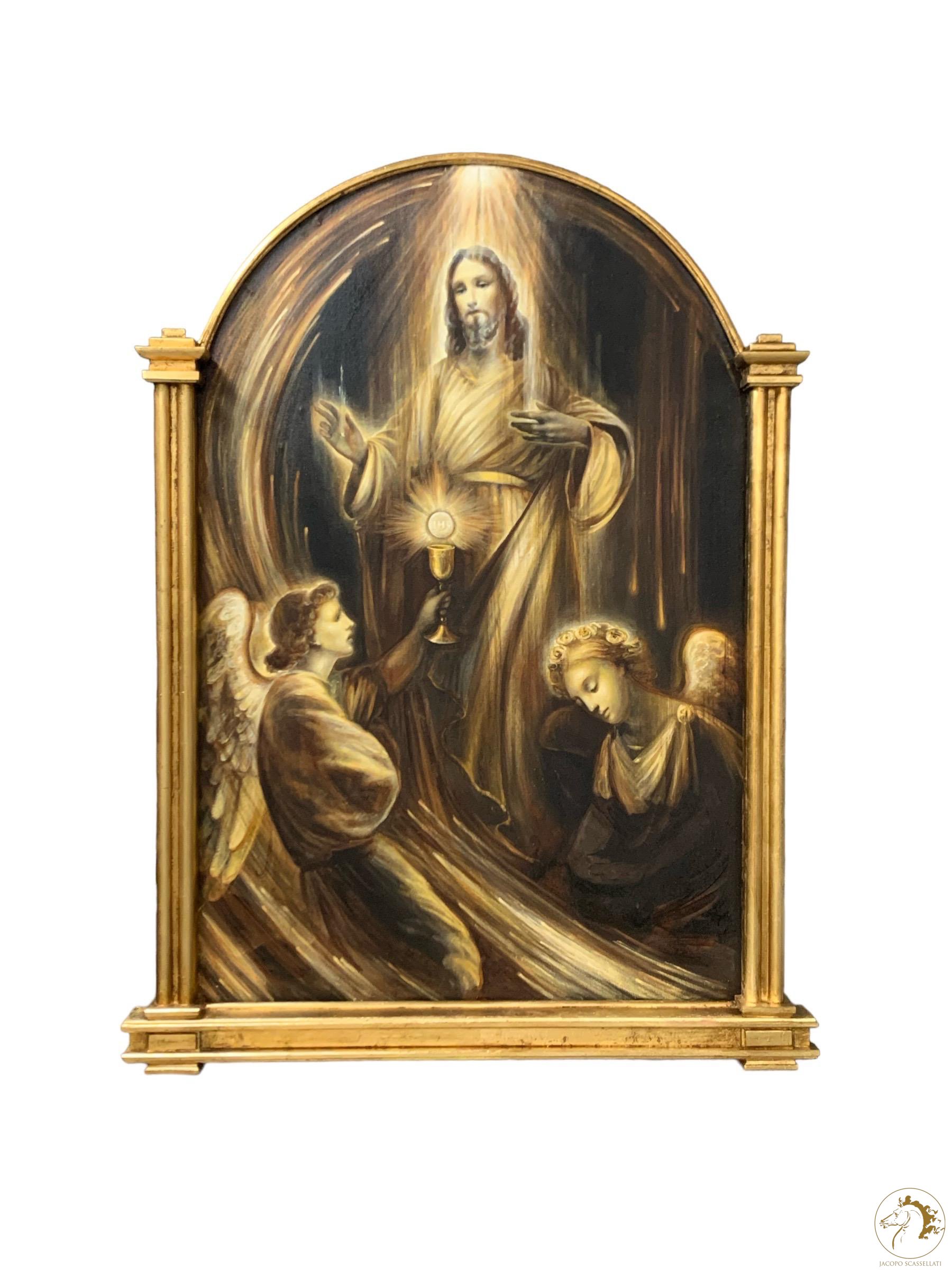 L'Eucaristia, Chiesa dei Cappuccini, Sassari, Sardegna, Italia