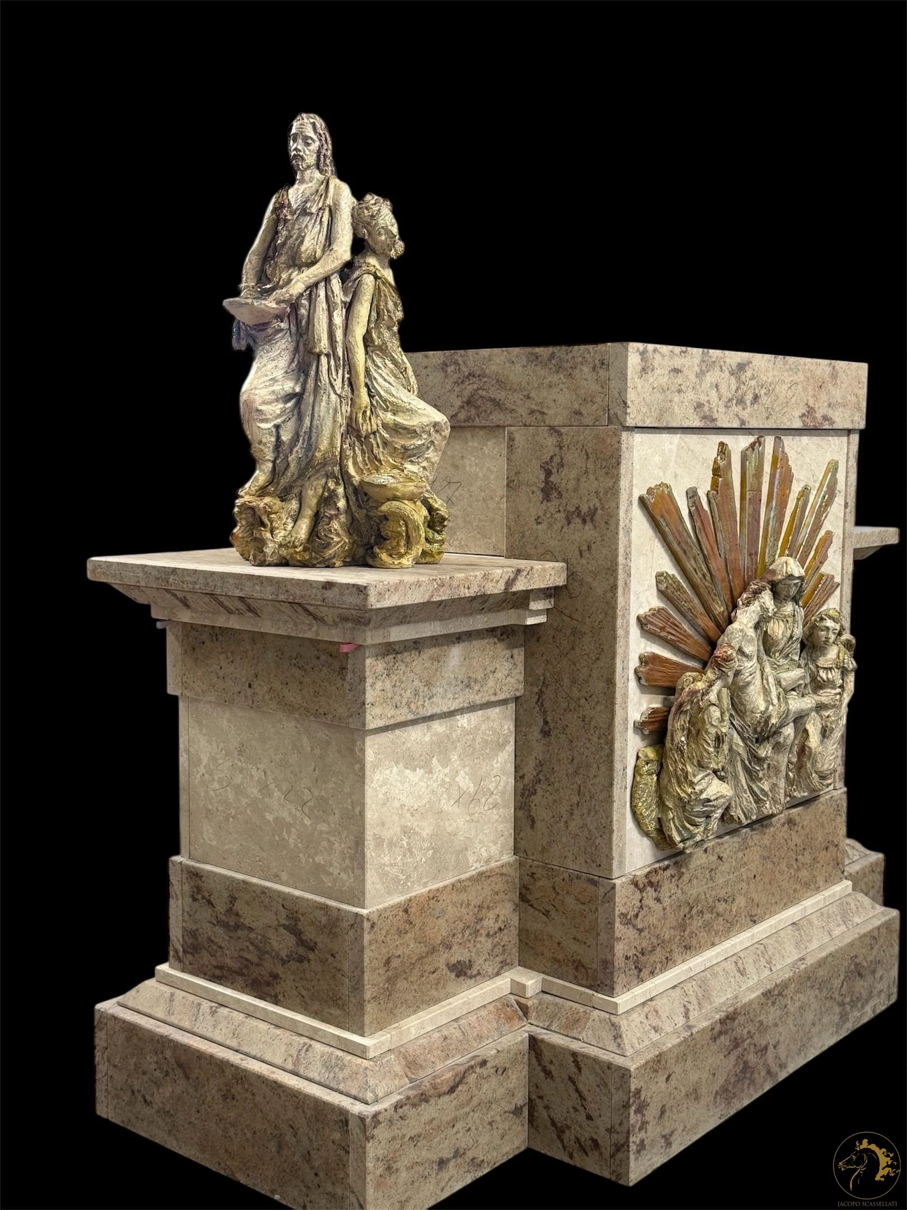 Fonte Battesimale, Chiesa Parrocchiale di Cristo Risorto, Porto Torres, Sassari, Sardegna, Italia