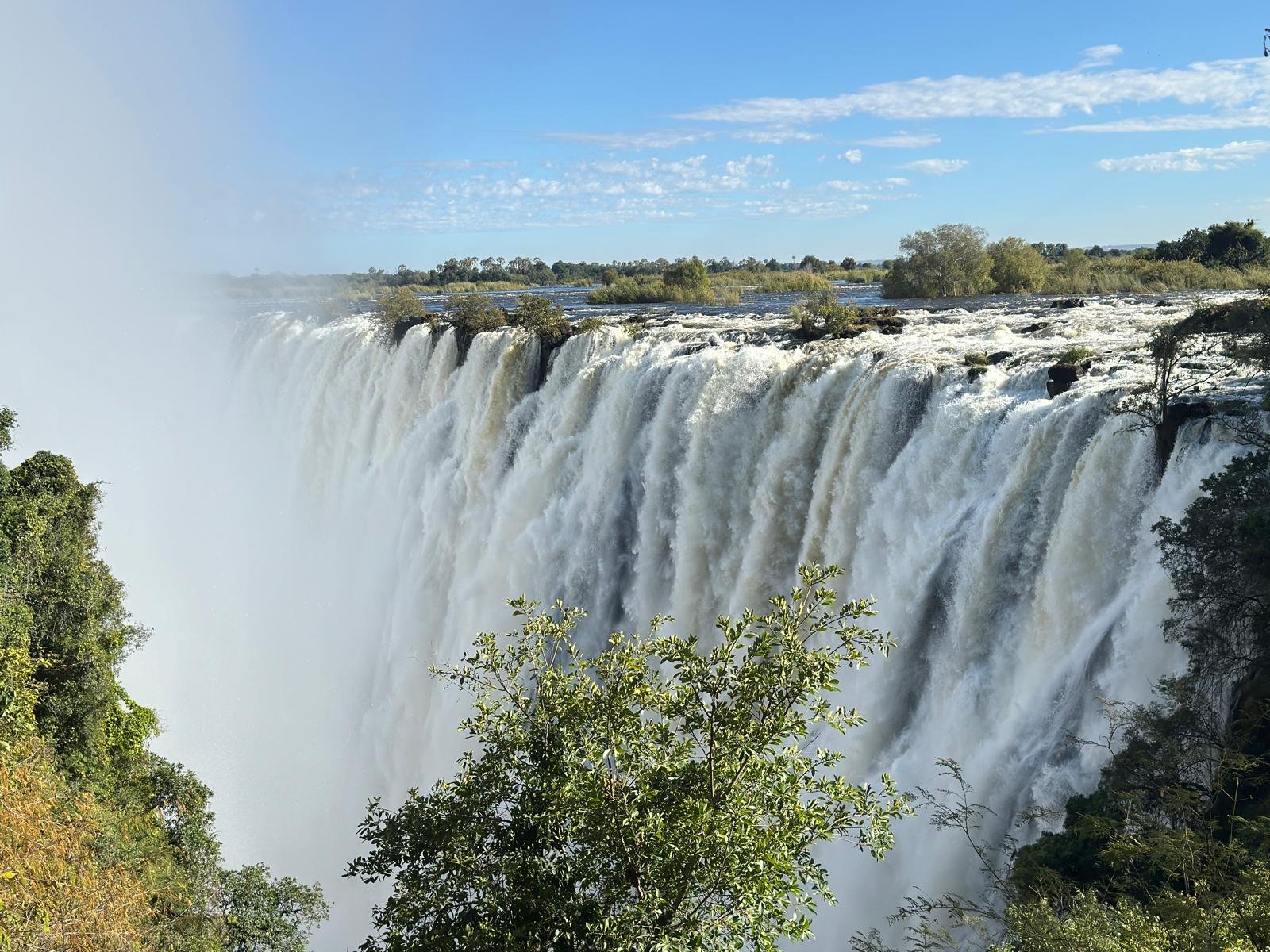 Victoria Falls from Zambia