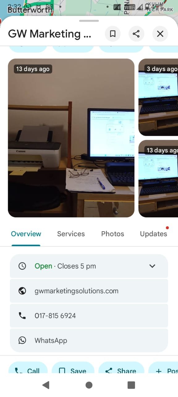 GW Marketing Solutions GBP