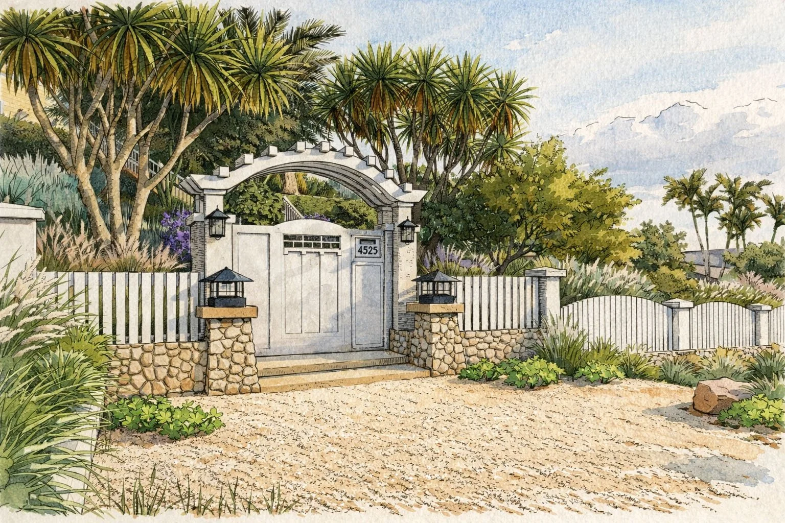 Coastal Craftsman Terrace Retreat