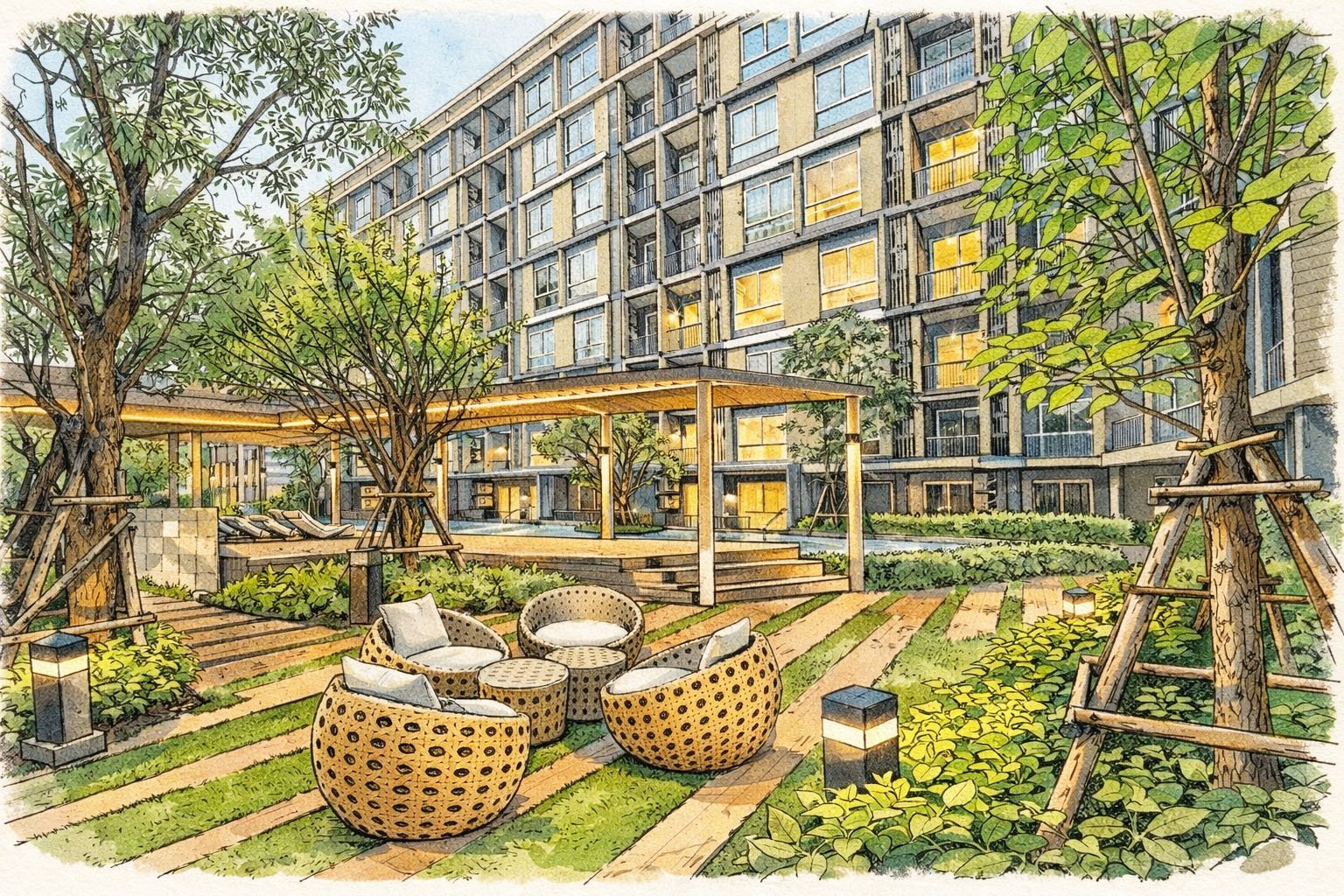 Landscape Architecture and its impact on property value in indonesia