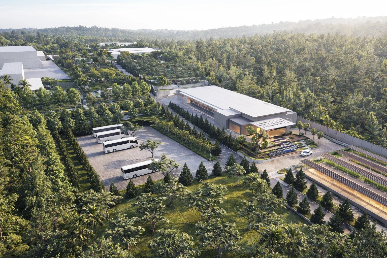 office Landscape Design is not just an aesthetic endeavor but a strategic investment 