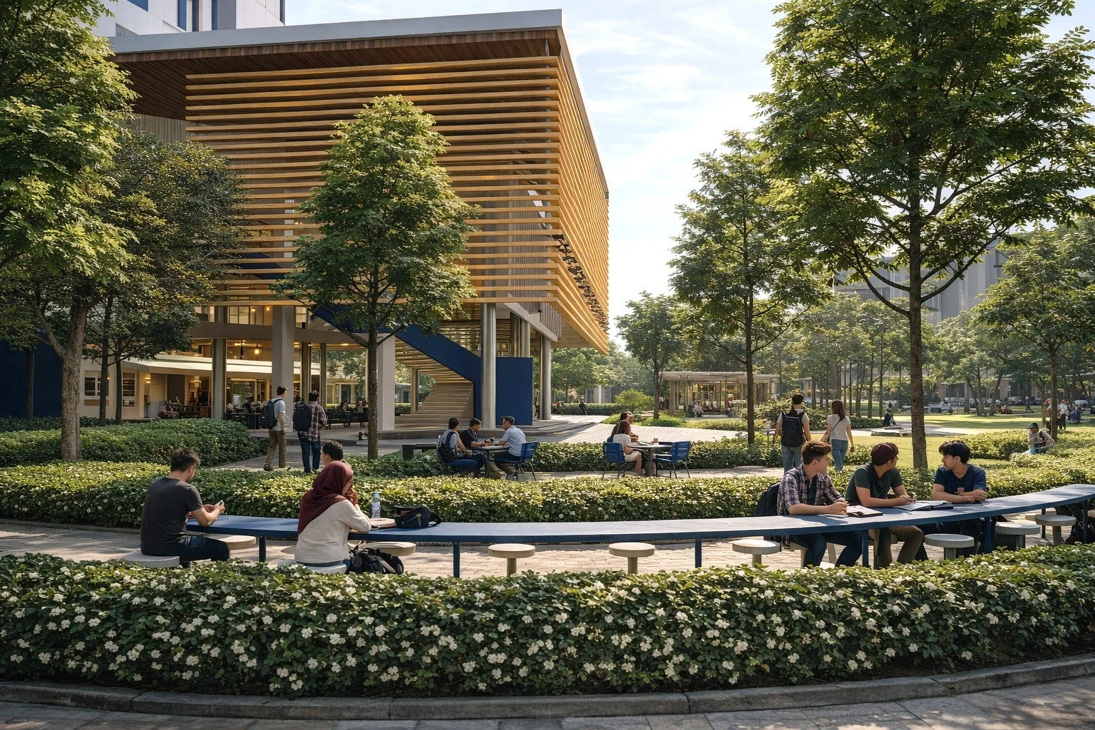 campus landscape planning: cultivating spaces for education, interaction, and growth