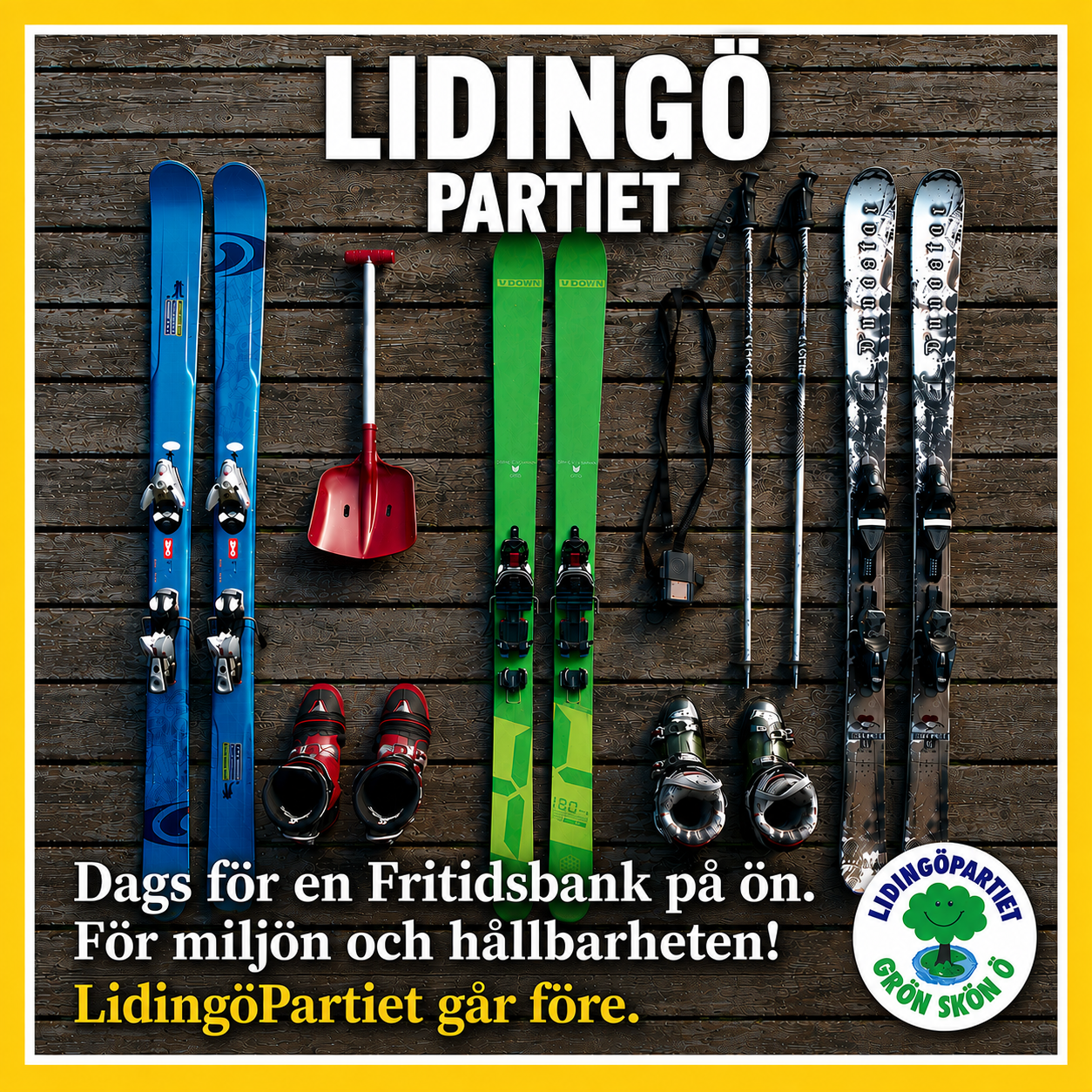 Fritidsbank på Lidingö – LidingöPartiet lyssnar, ser och agerar