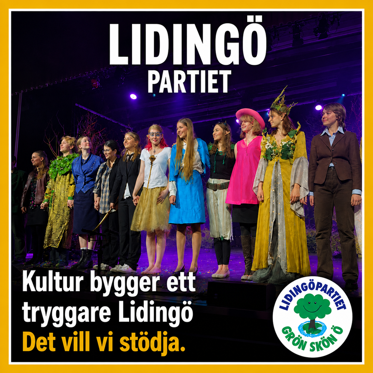 Kulturen bygger Lidingö tryggare