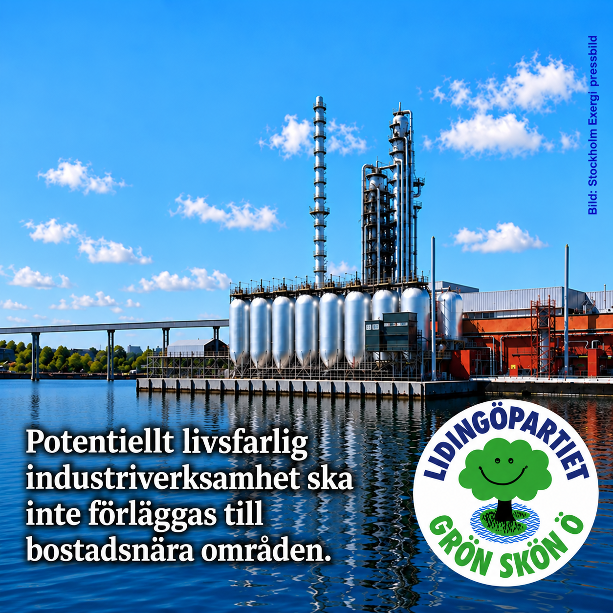 Klimatprojekt får inte ske på bekostnad av människors trygghet